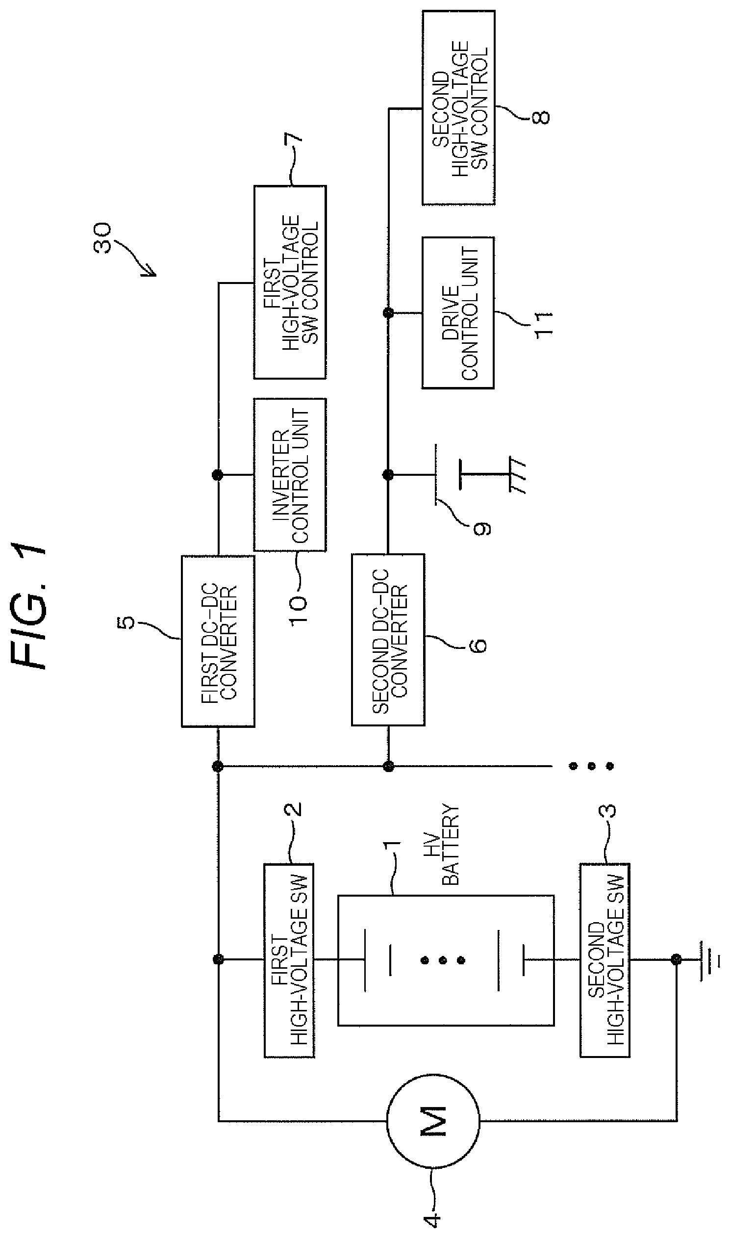 Patent US12472844 Figure 1 – Vehicle control system