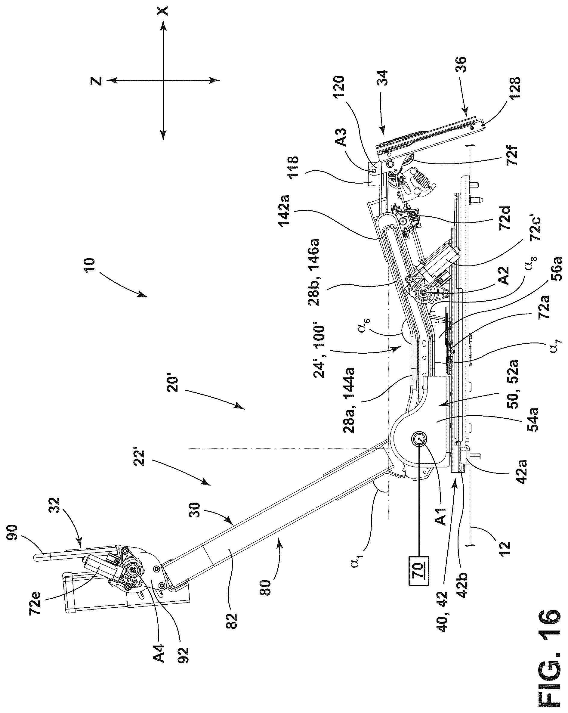 Patent US12472849 Figure 16 – Seat assembly