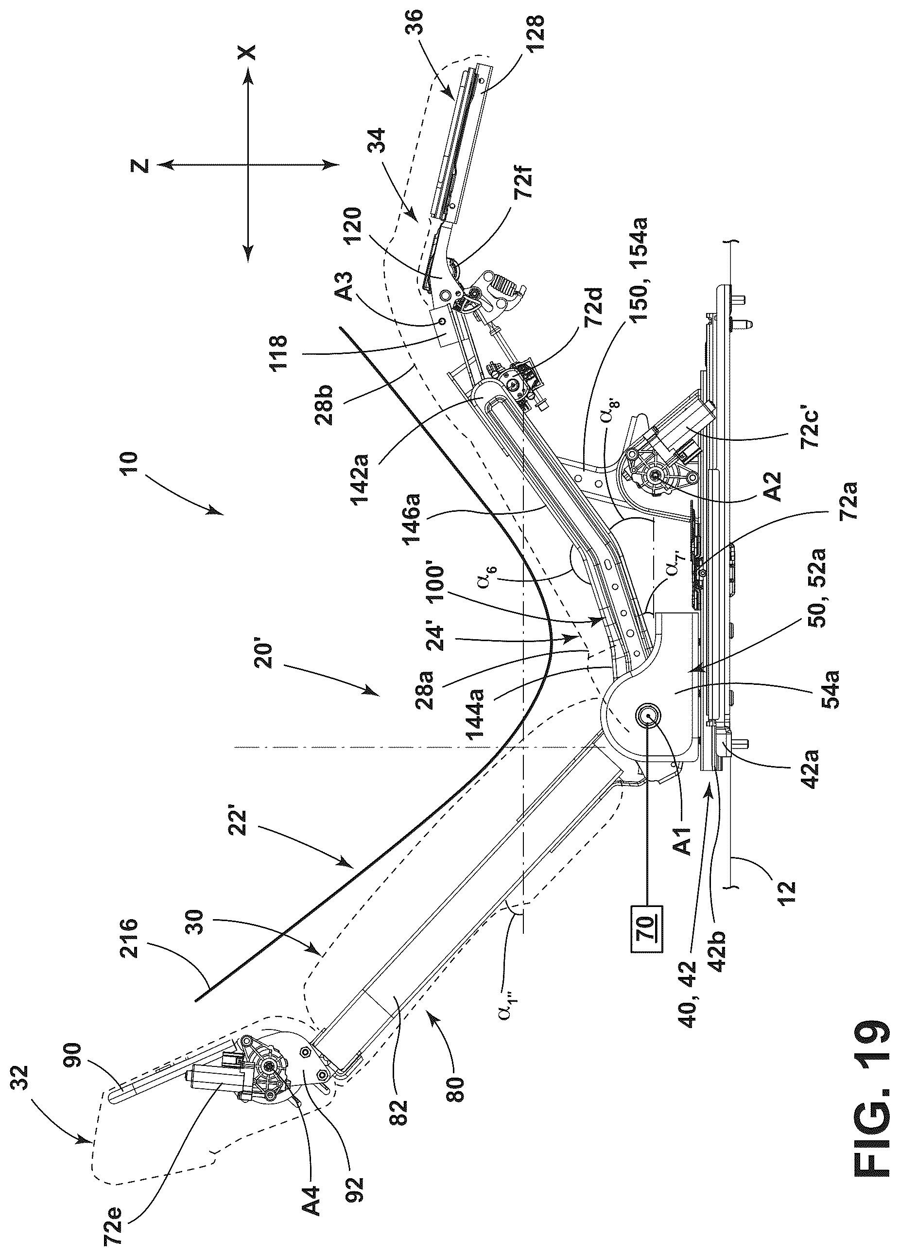 Patent US12472849 Figure 19 – Seat assembly