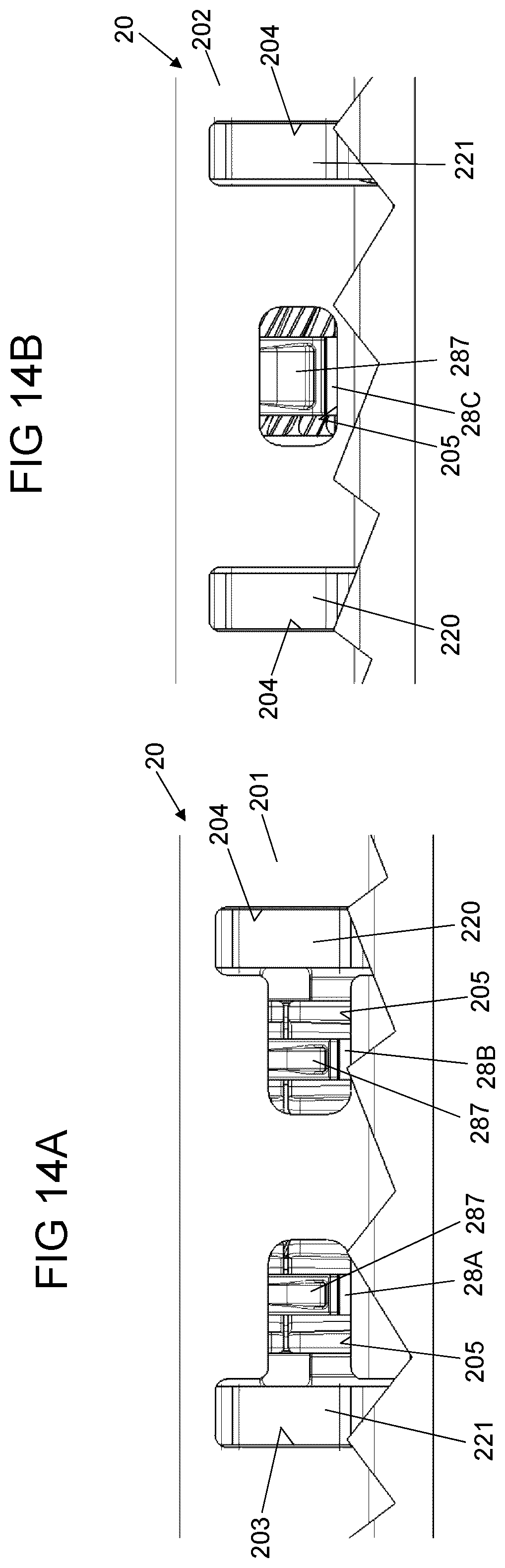 Patent US12472850 Figure 11 – Adjustment device for a vehicle subassembly having an adjustment mechanism and a supporting element