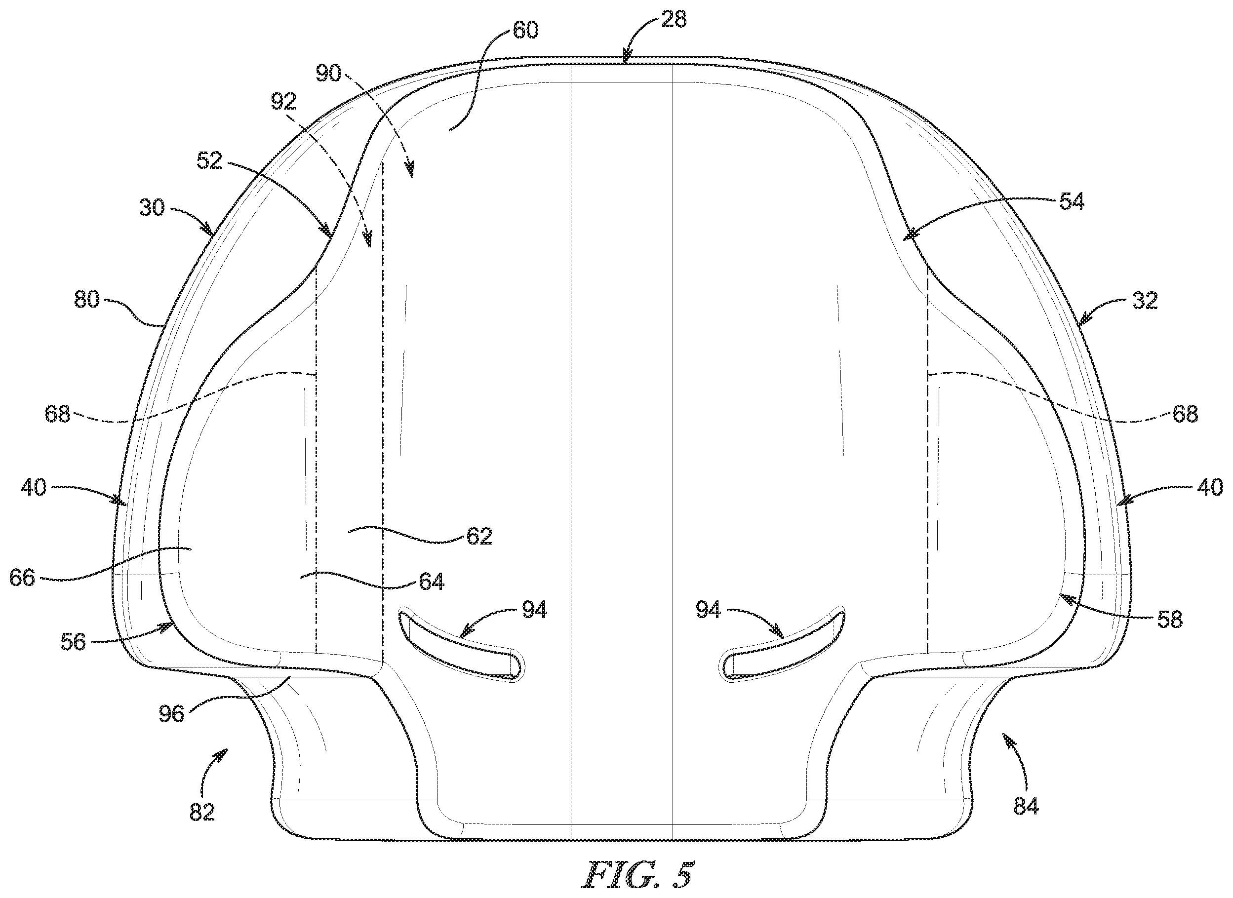 Patent US12472854 Figure 3 – Child restraint