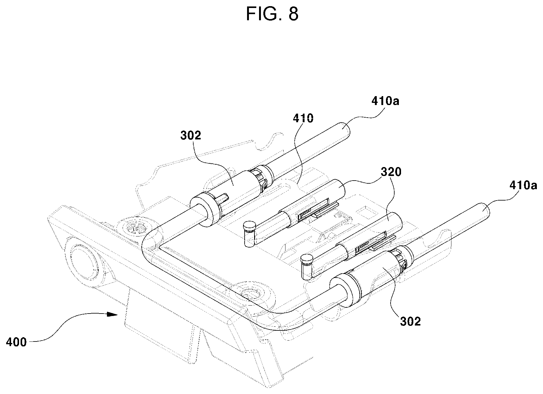 Patent US12472855 Figure 10 – Foldable seat apparatus for multi-purpose vehicle