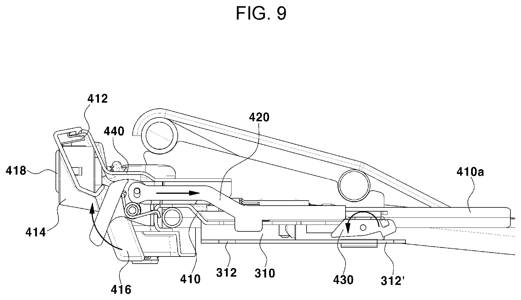 Patent US12472855 Figure 11 – Foldable seat apparatus for multi-purpose vehicle