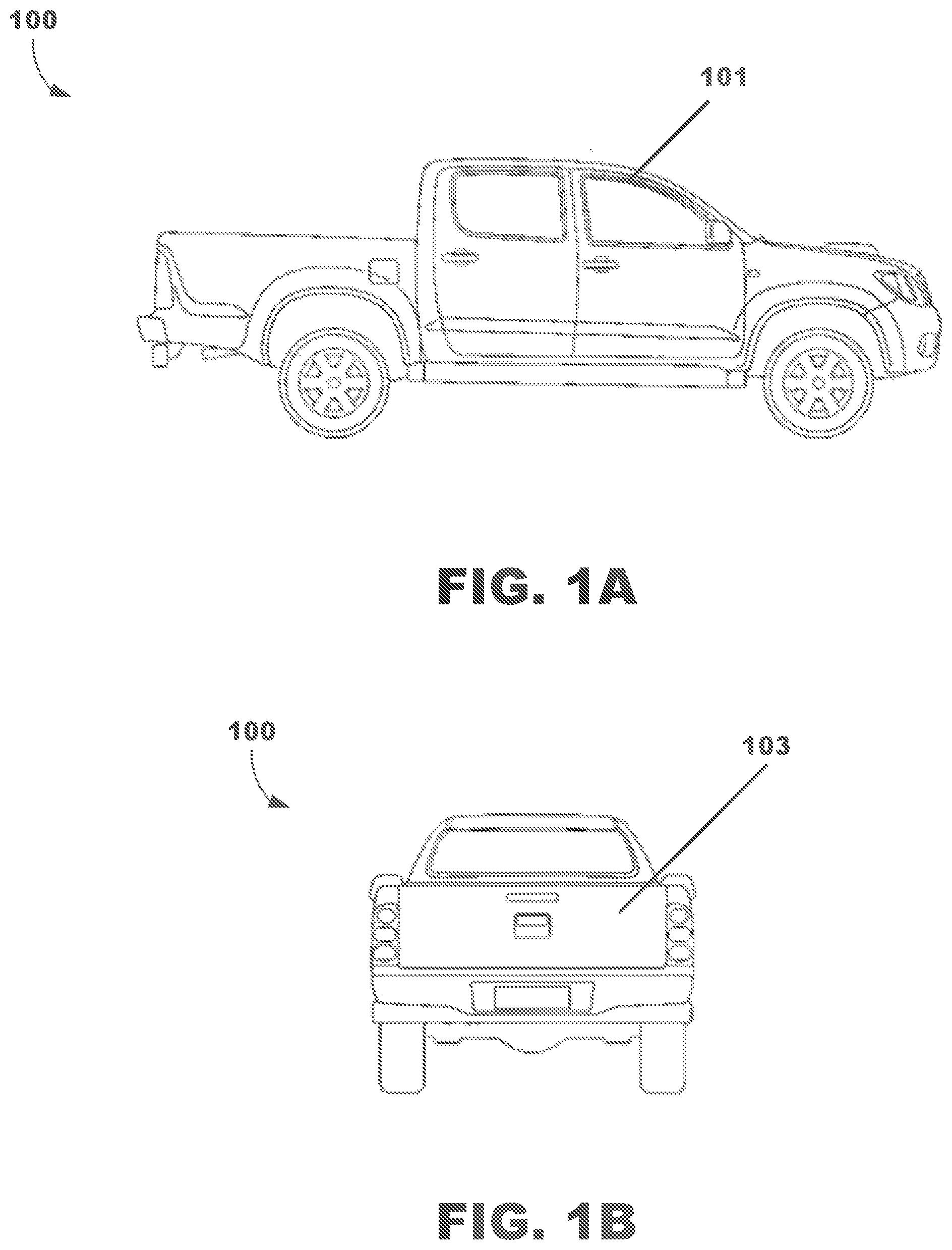 Patent US12472858 Figure 1 – Multi-purpose interior cabin lid for vehicle