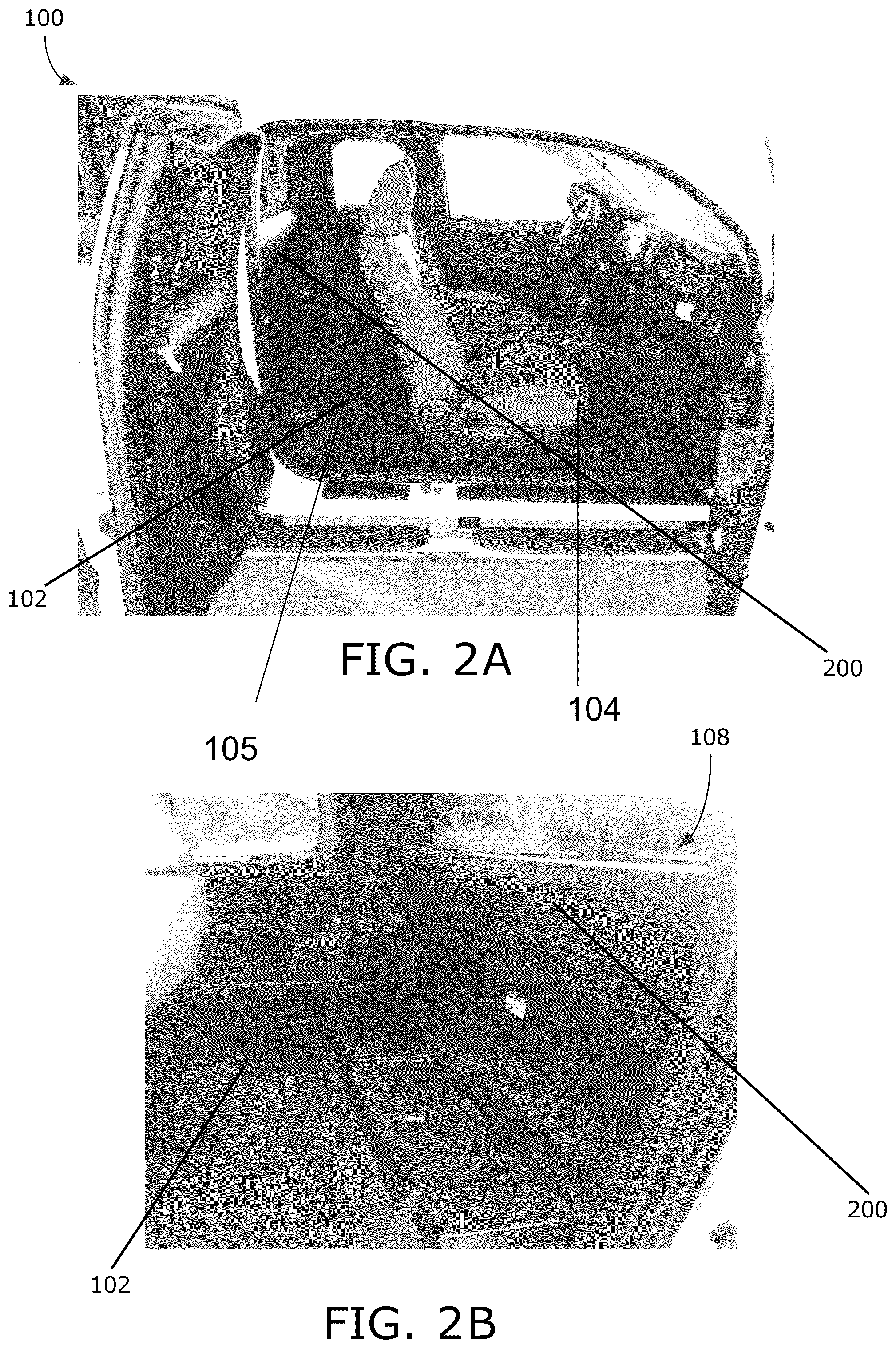 Patent US12472858 Figure 2 – Multi-purpose interior cabin lid for vehicle