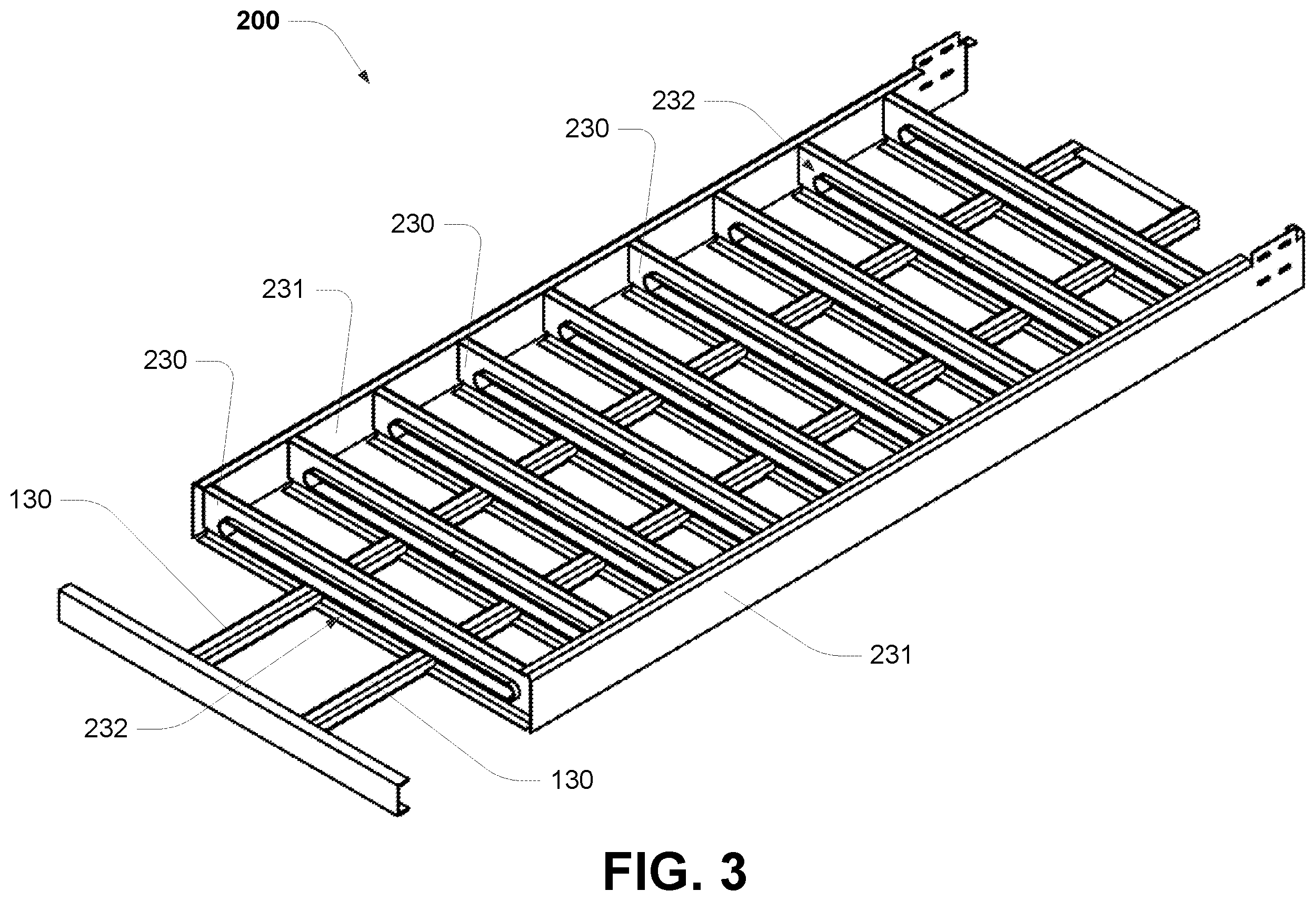 Patent US12472859 Figure 3 – Conveyor system