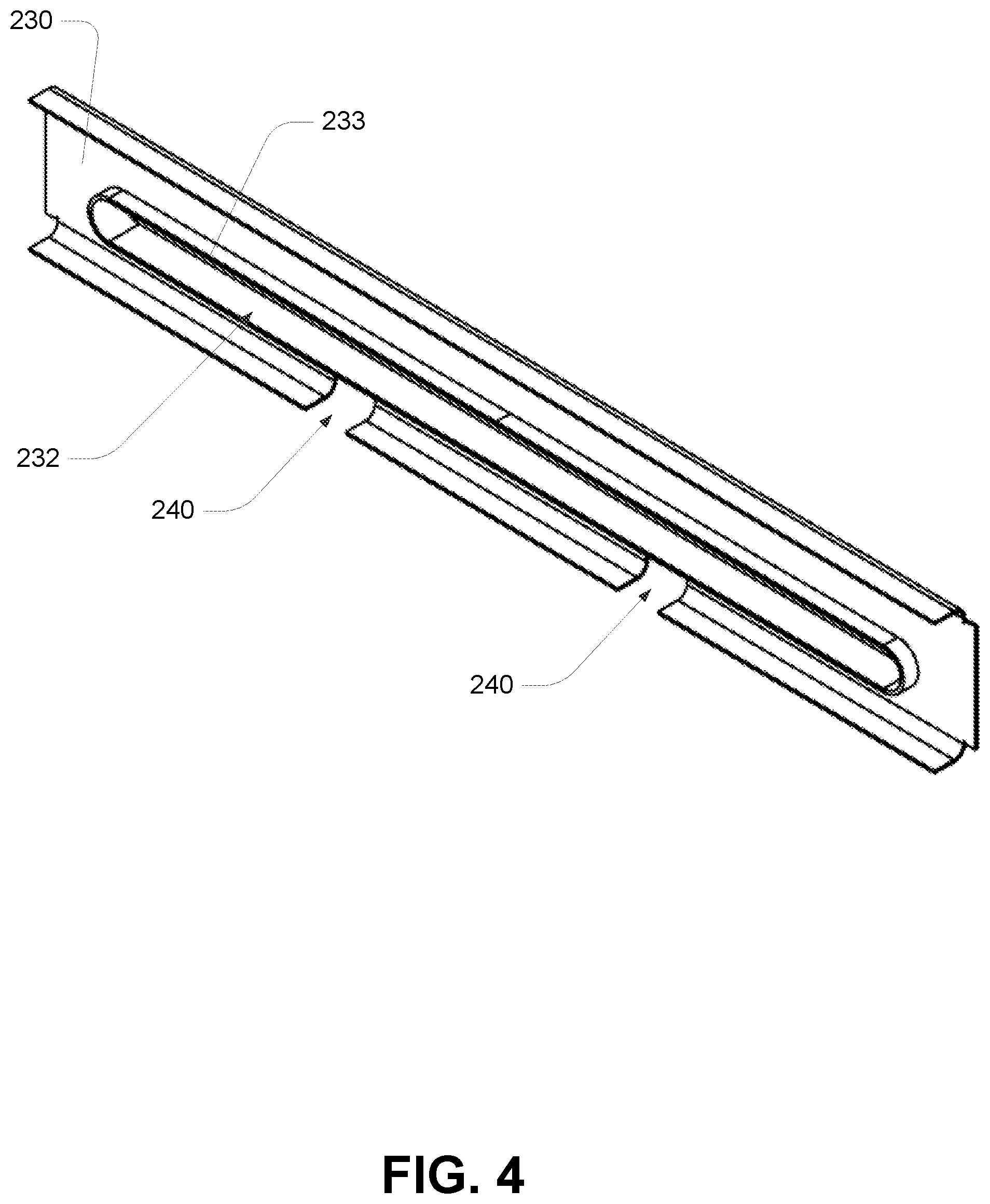 Patent US12472859 Figure 4 – Conveyor system