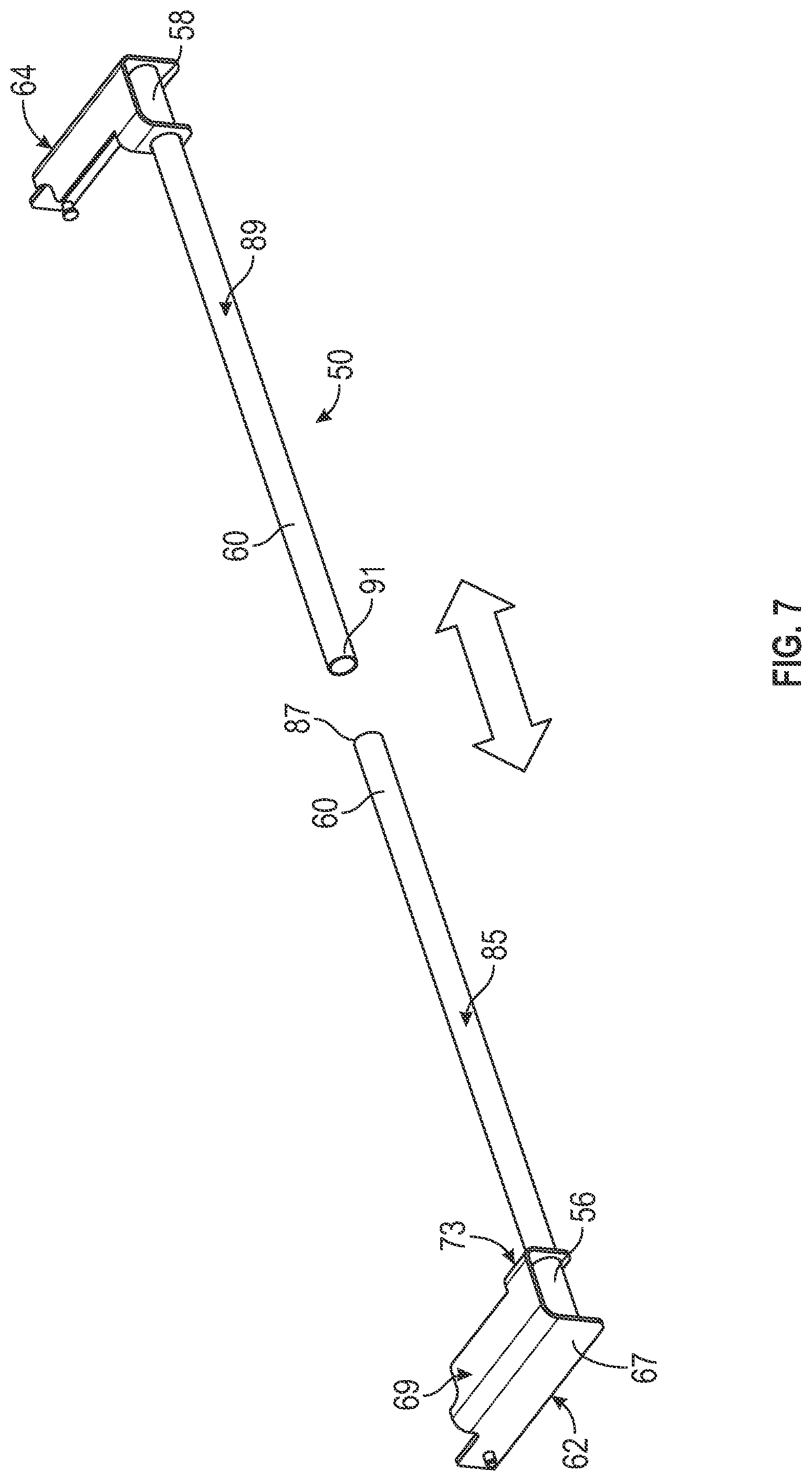 Patent US12472861 Figure 6 – Ramp support for pickup truck tailgate