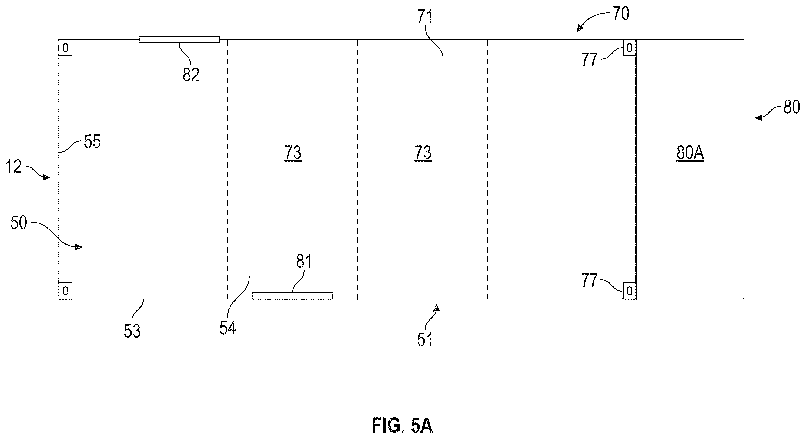 Patent US12472863 Figure 11 – Lightweight chassis and container for transportation of goods