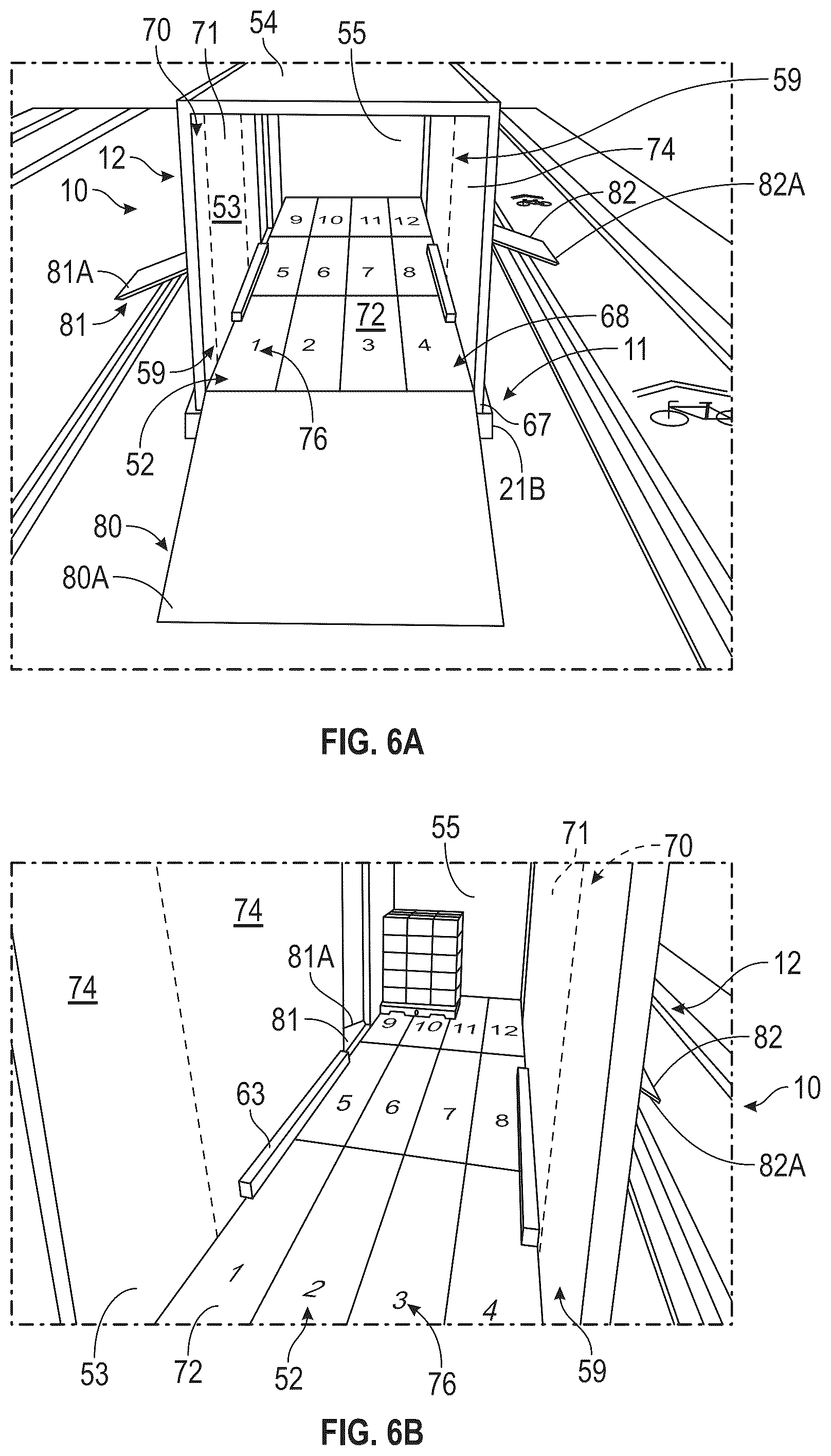 Patent US12472863 Figure 16 – Lightweight chassis and container for transportation of goods