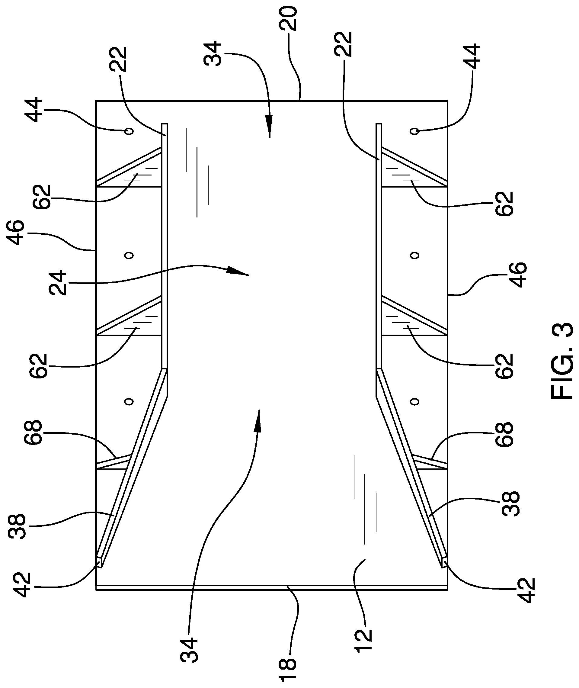 Patent US12472864 Figure 3 – Vehicle wheel lateral chock device