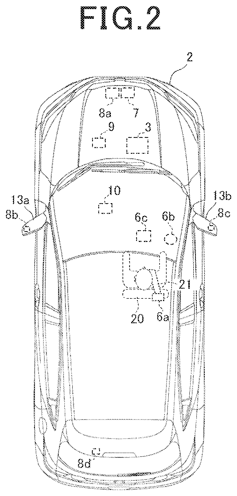 Patent US12472870 Figure 2 – Alerting system and alerting method