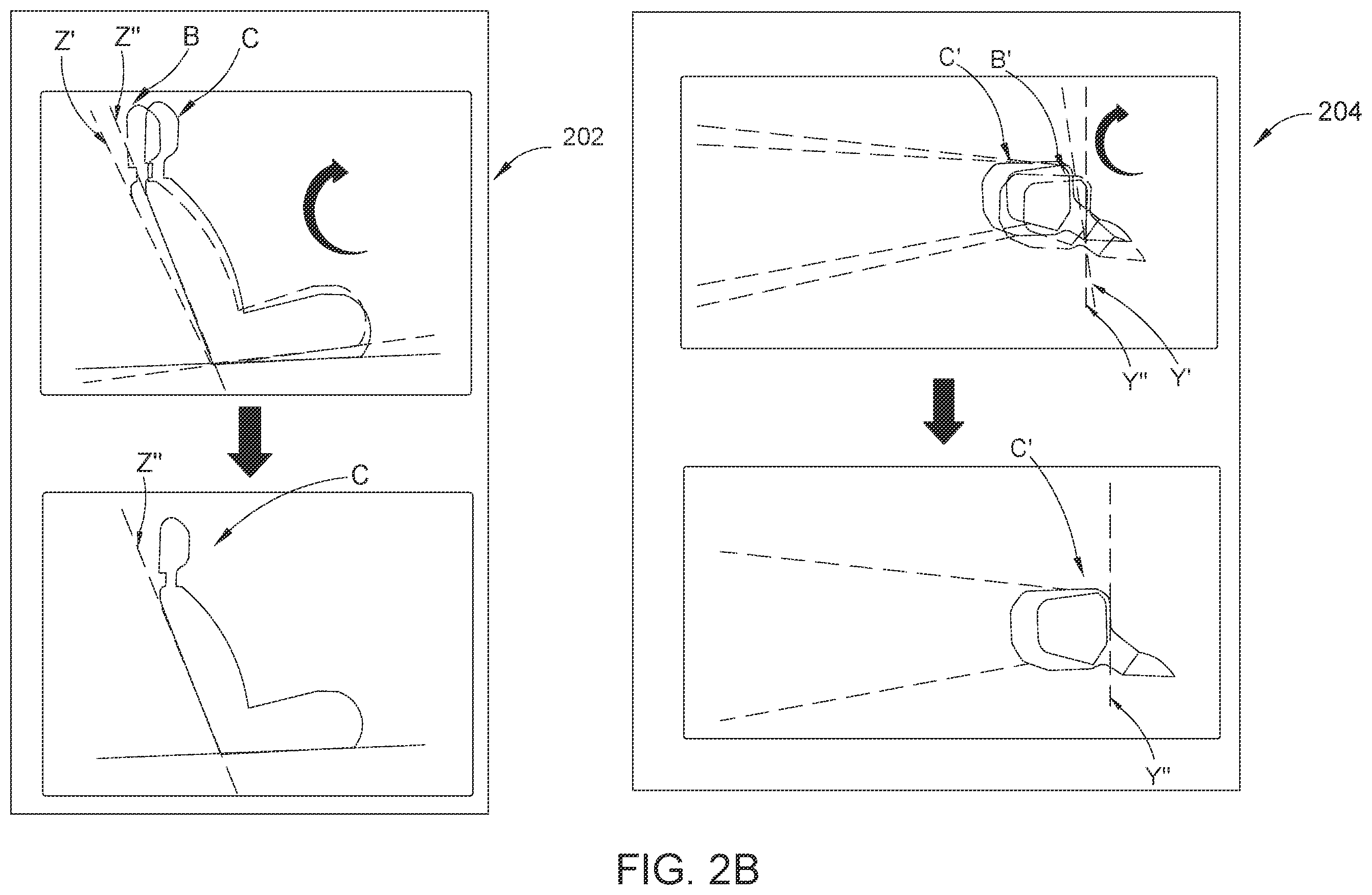 Patent US12472872 Figure 3 – Squat-responsive mirror and seat control for a vehicle