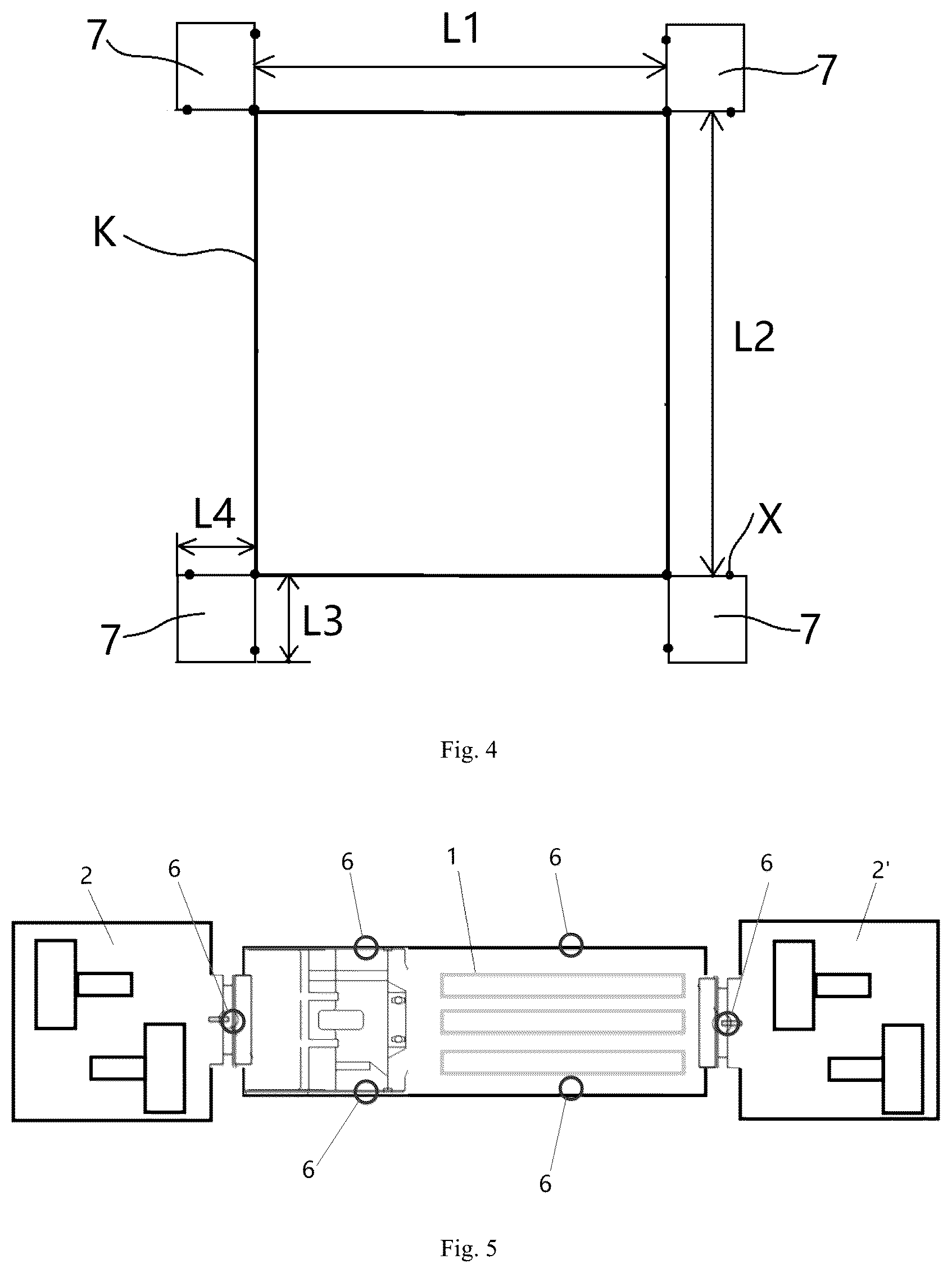 Patent US12472874 Figure 3 – Hinged engineering machinery, panoramic surround-view system and calibration method thereof