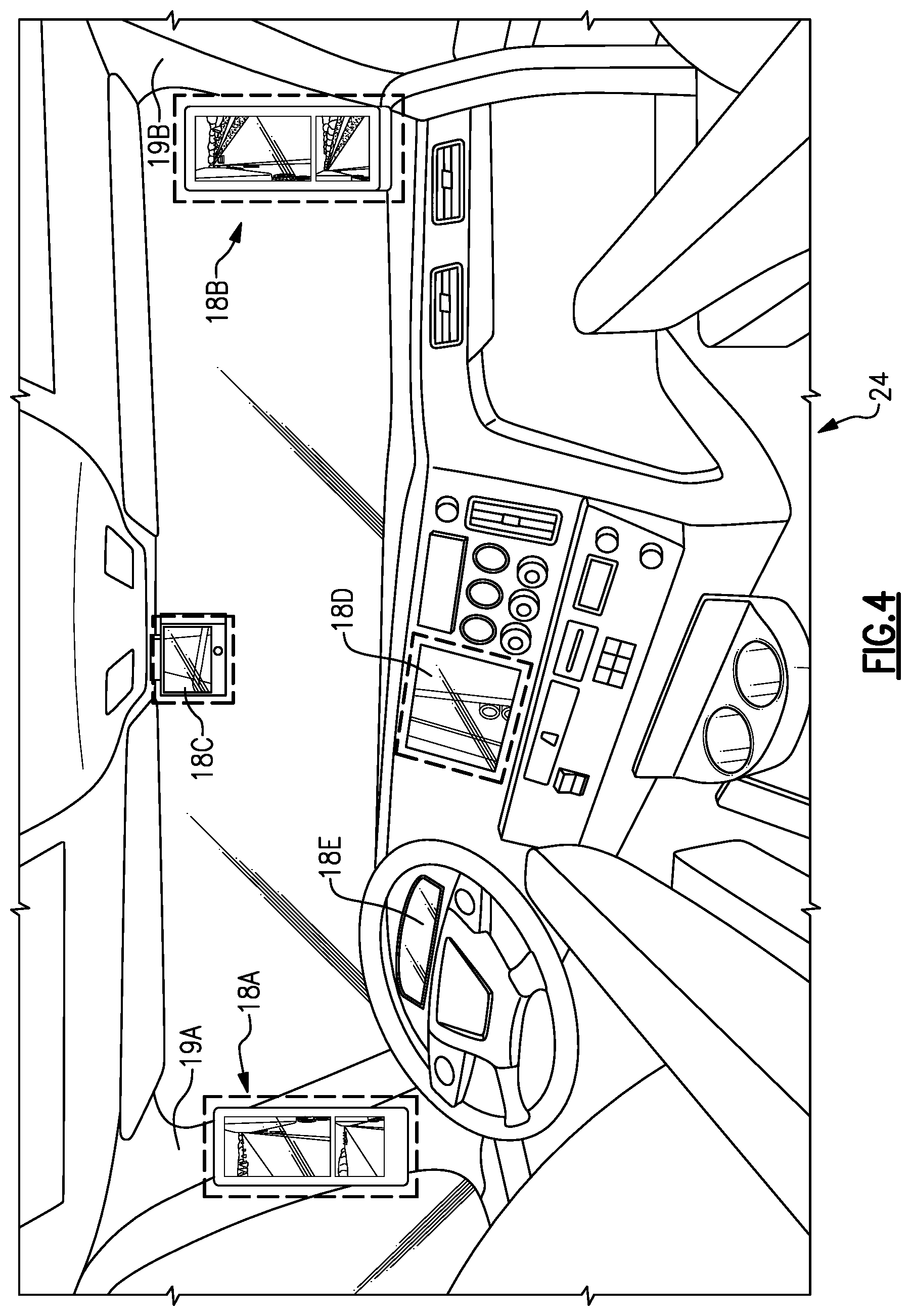 Patent US12472875 Figure 4 – Method and apparatus for CMS having touchscreen-based zoom features