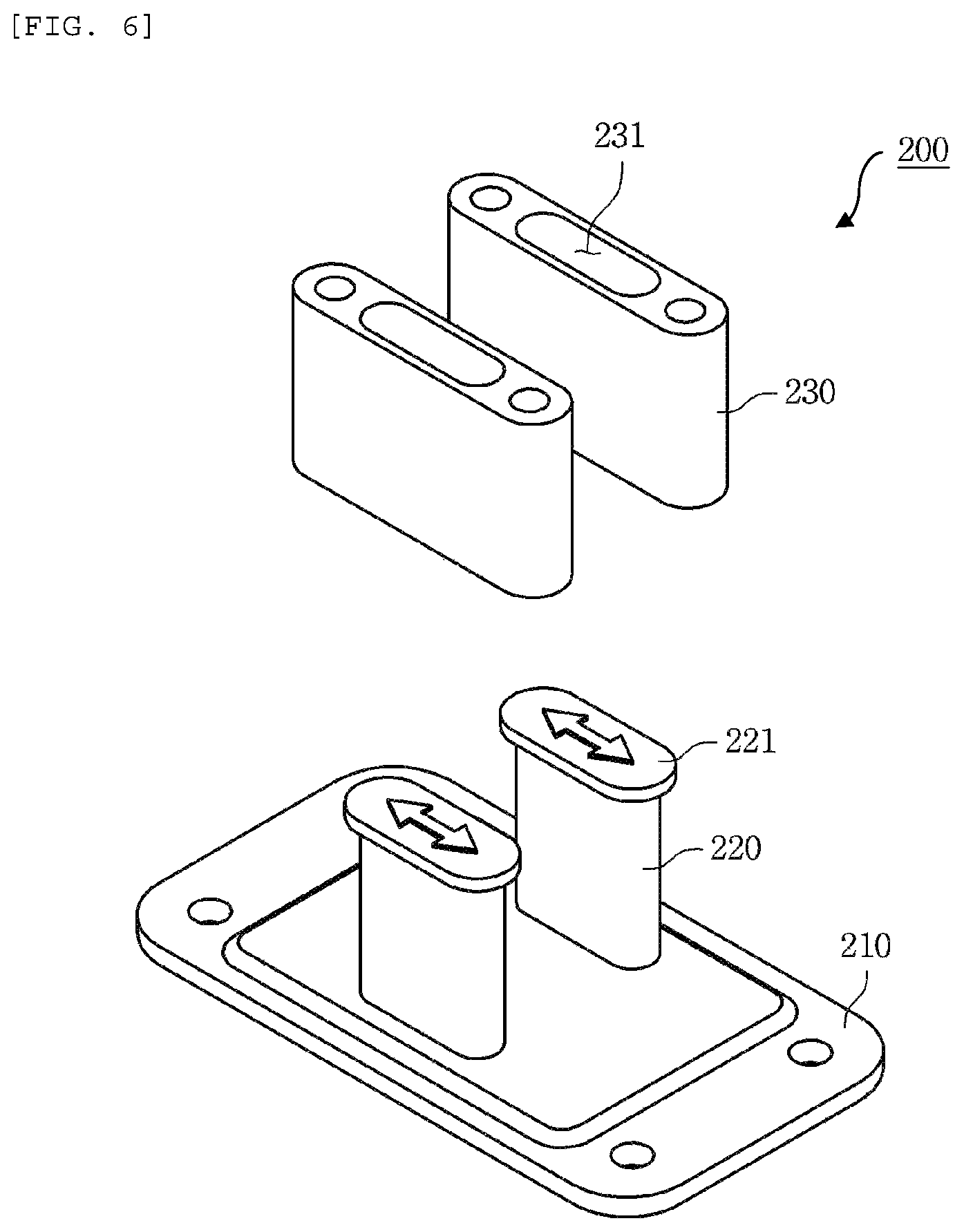 Patent US12472876 Figure 6 – Sliding transport apparatus of storage portion for vehicle