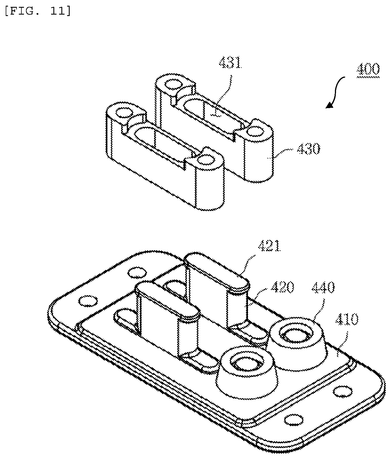 Patent US12472876 Figure 11 – Sliding transport apparatus of storage portion for vehicle