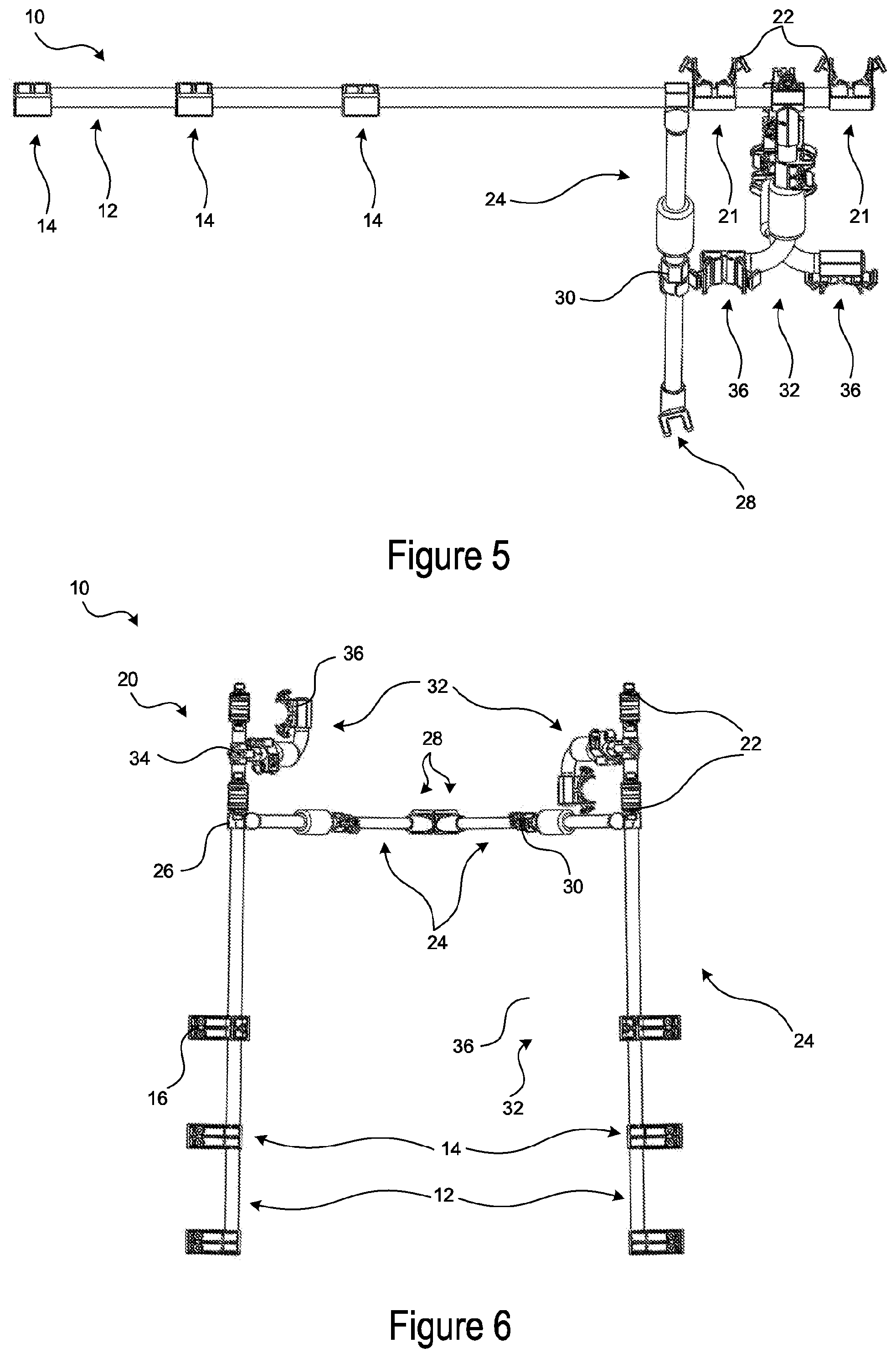 Patent US12472879 Figure 3 – Bicycle rack for a vehicle