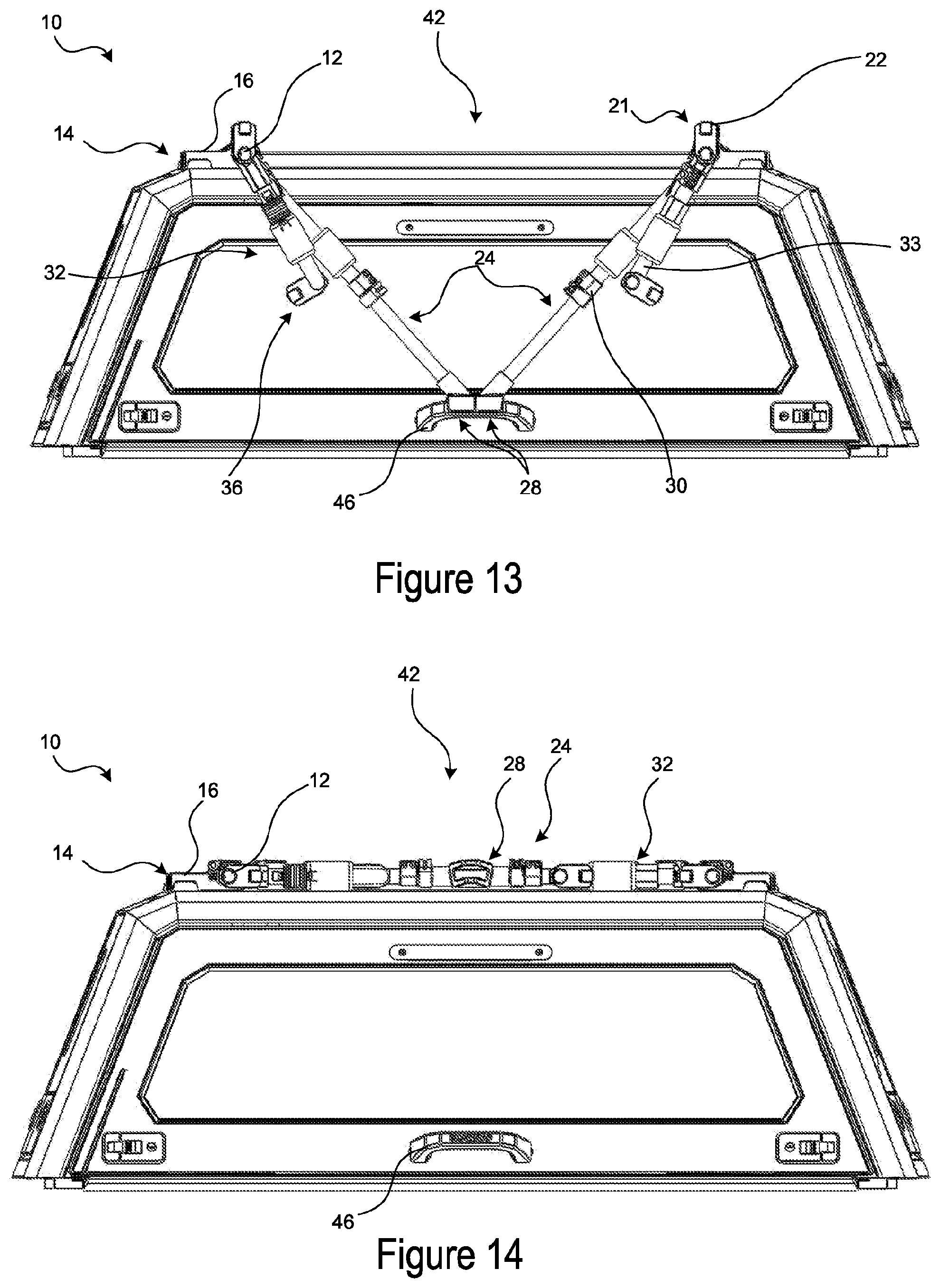 Patent US12472879 Figure 7 – Bicycle rack for a vehicle