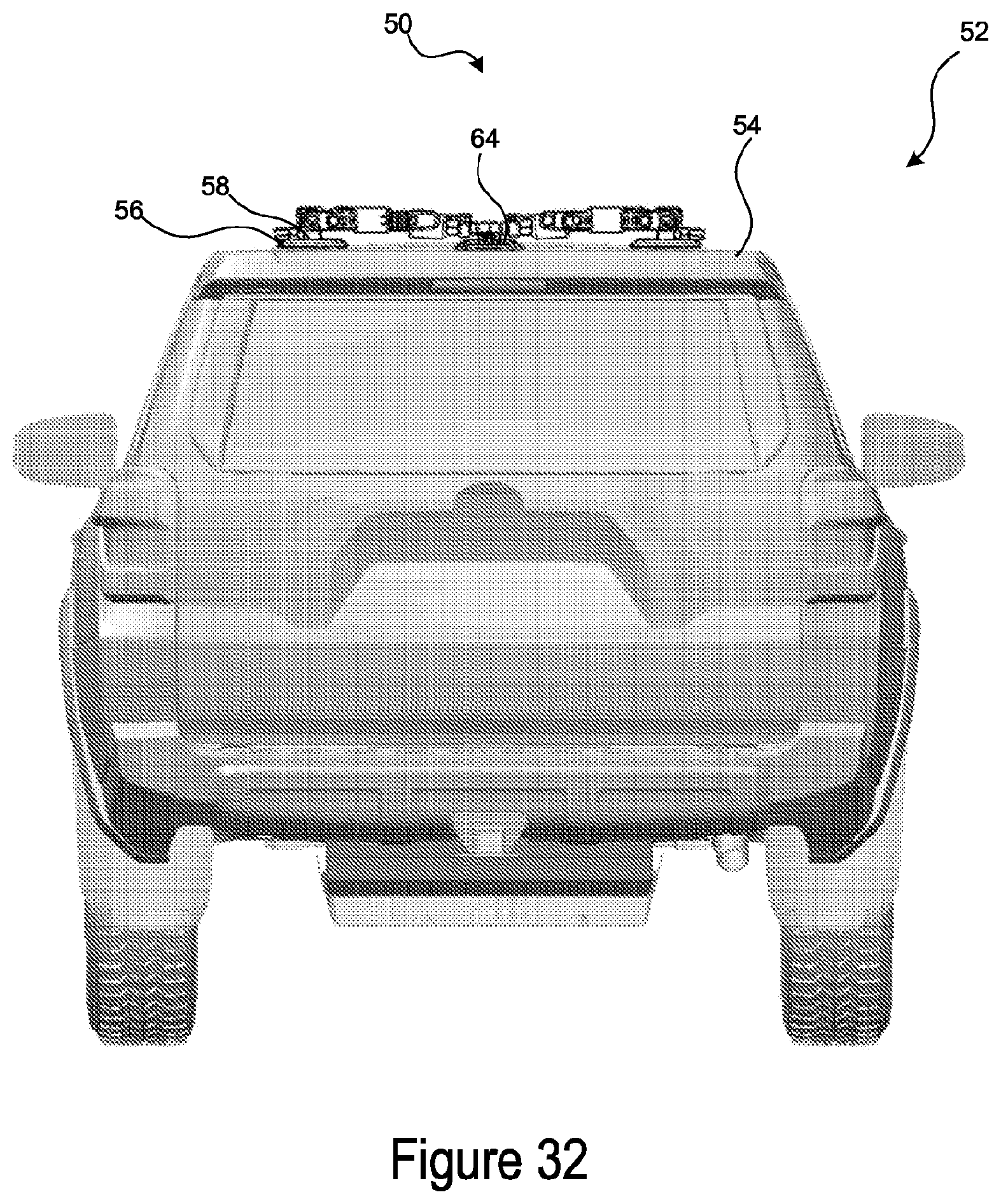 Patent US12472879 Figure 17 – Bicycle rack for a vehicle
