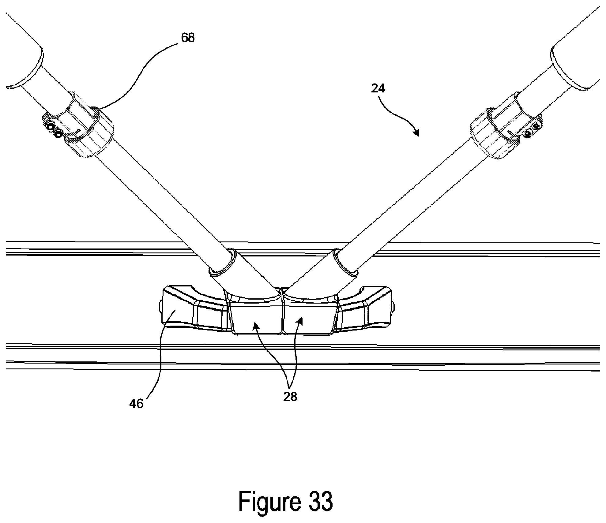 Patent US12472879 Figure 18 – Bicycle rack for a vehicle