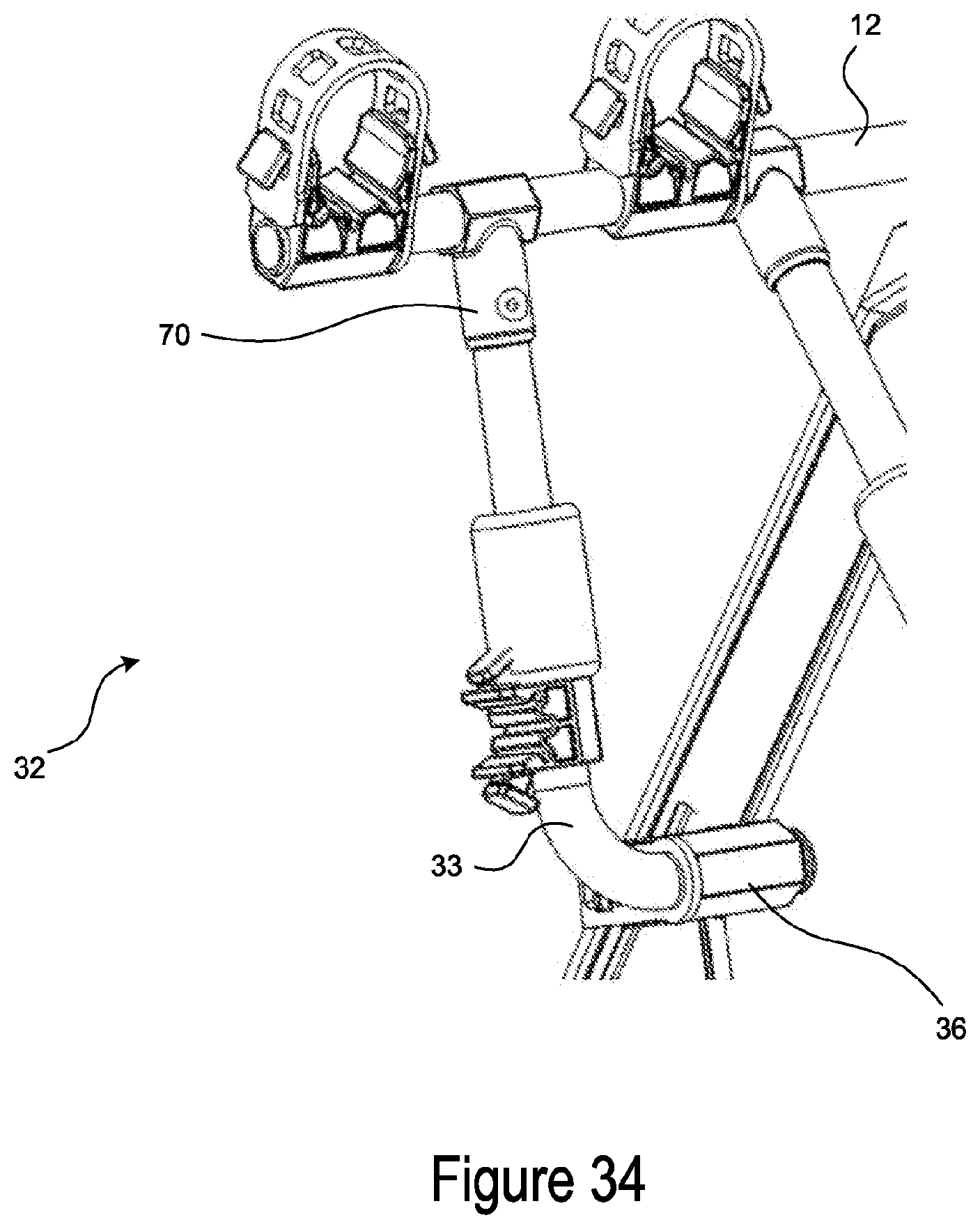 Patent US12472879 Figure 19 – Bicycle rack for a vehicle