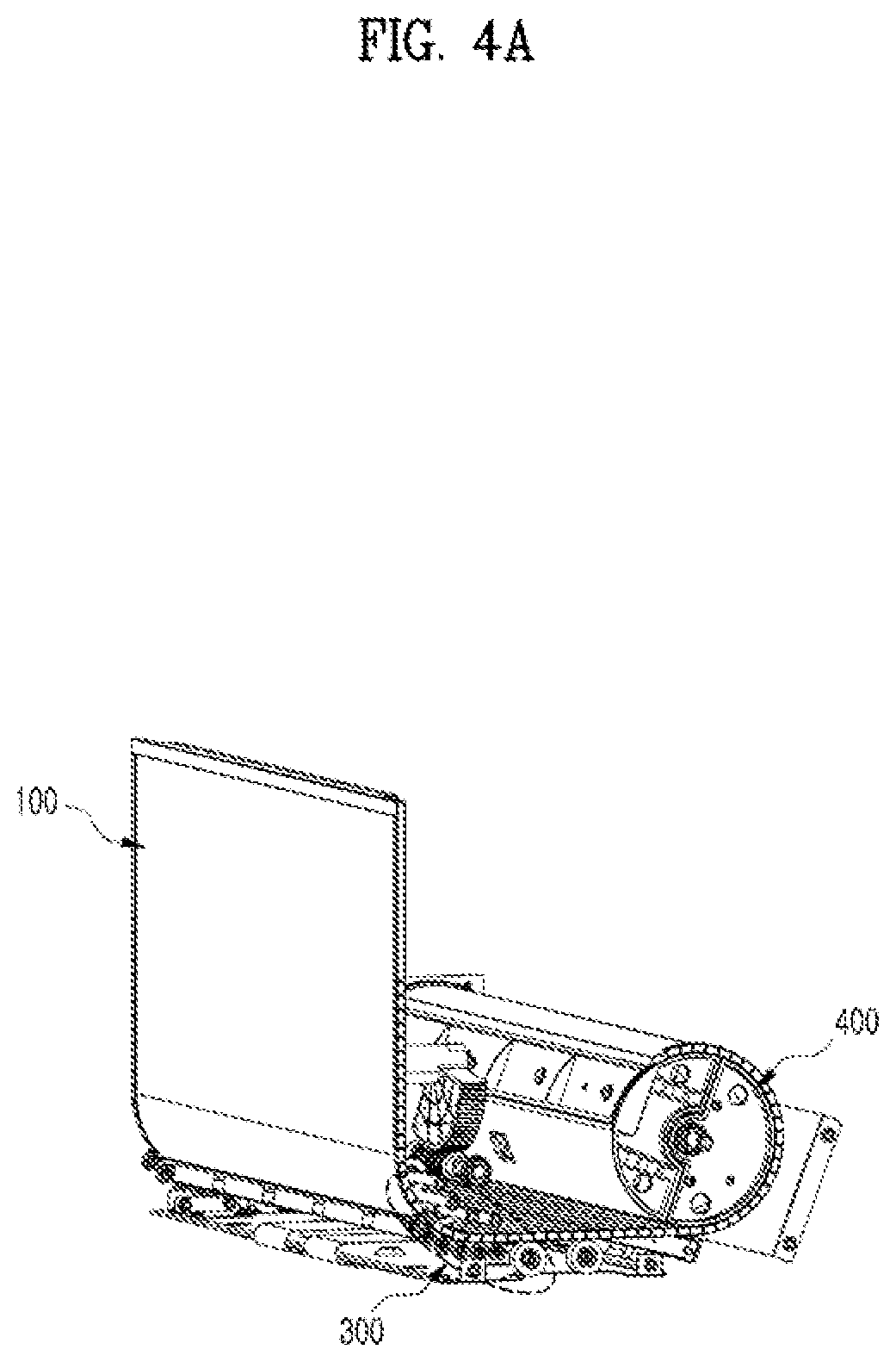 Patent US12472881 Figure 5 – Flexible display device for vehicle