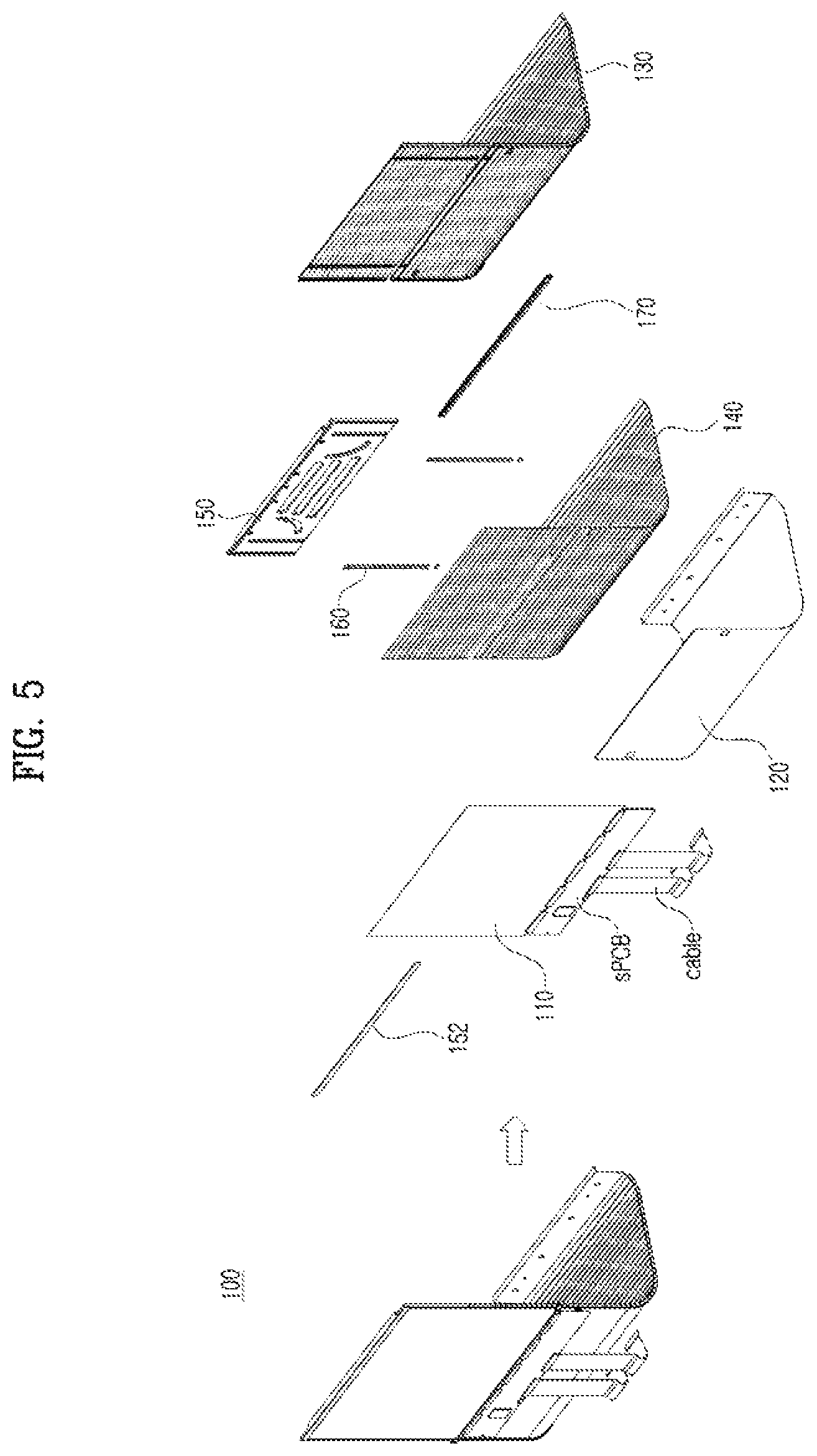 Patent US12472881 Figure 9 – Flexible display device for vehicle
