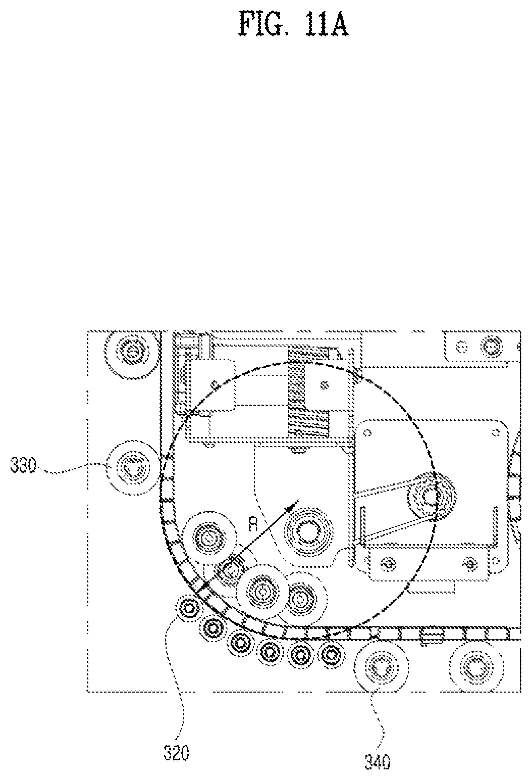 Patent US12472881 Figure 16 – Flexible display device for vehicle