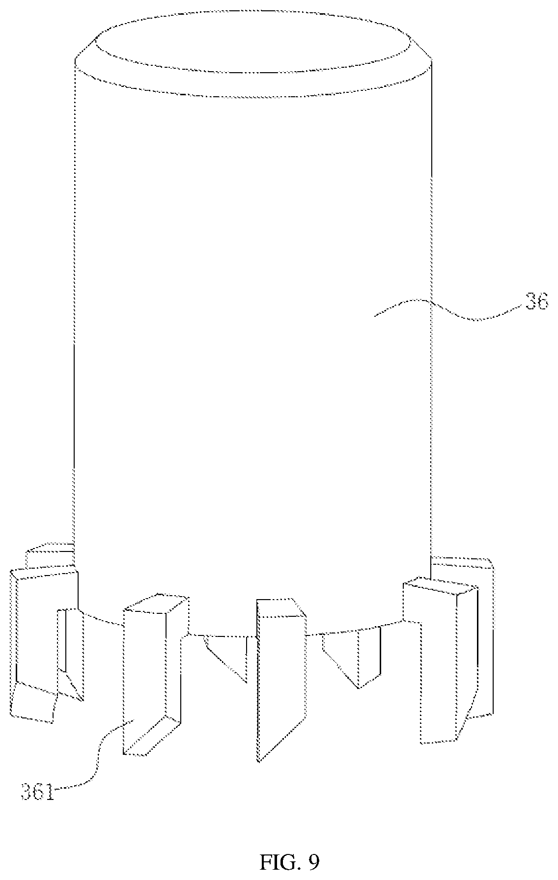 Patent US12472883 Figure 7 – Vehicle trunk mat with limit device for luggage