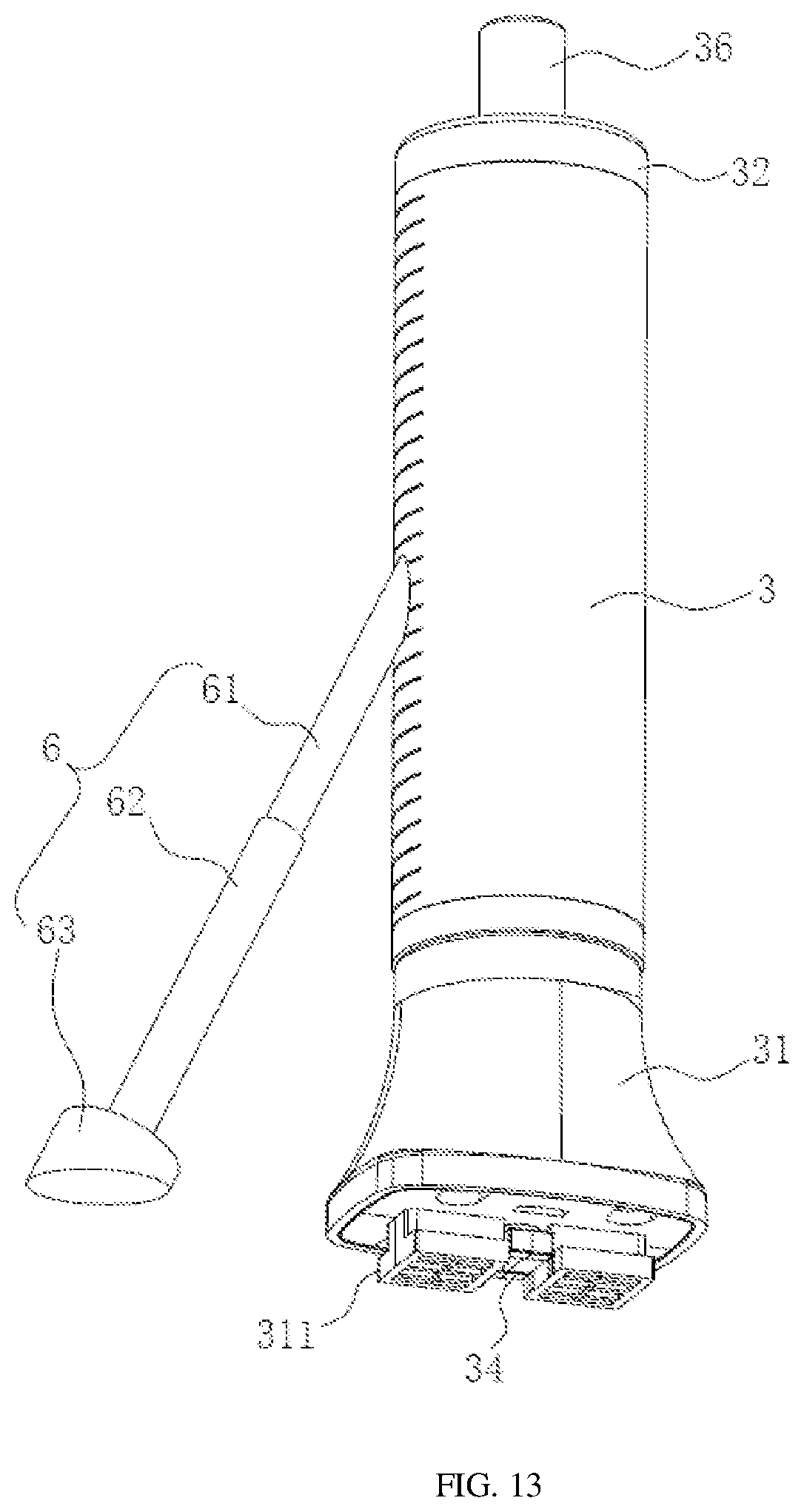 Patent US12472883 Figure 10 – Vehicle trunk mat with limit device for luggage