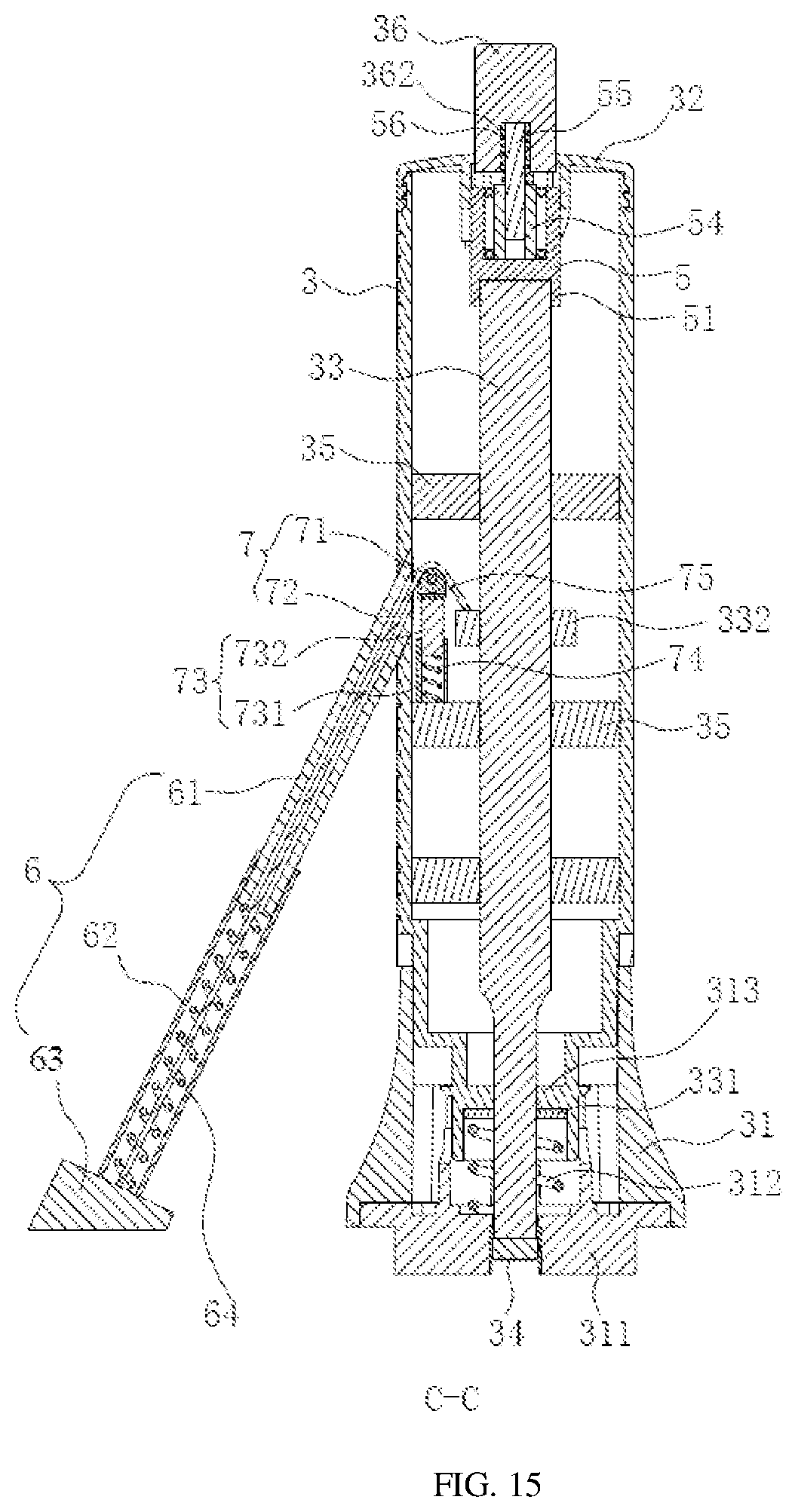 Patent US12472883 Figure 12 – Vehicle trunk mat with limit device for luggage
