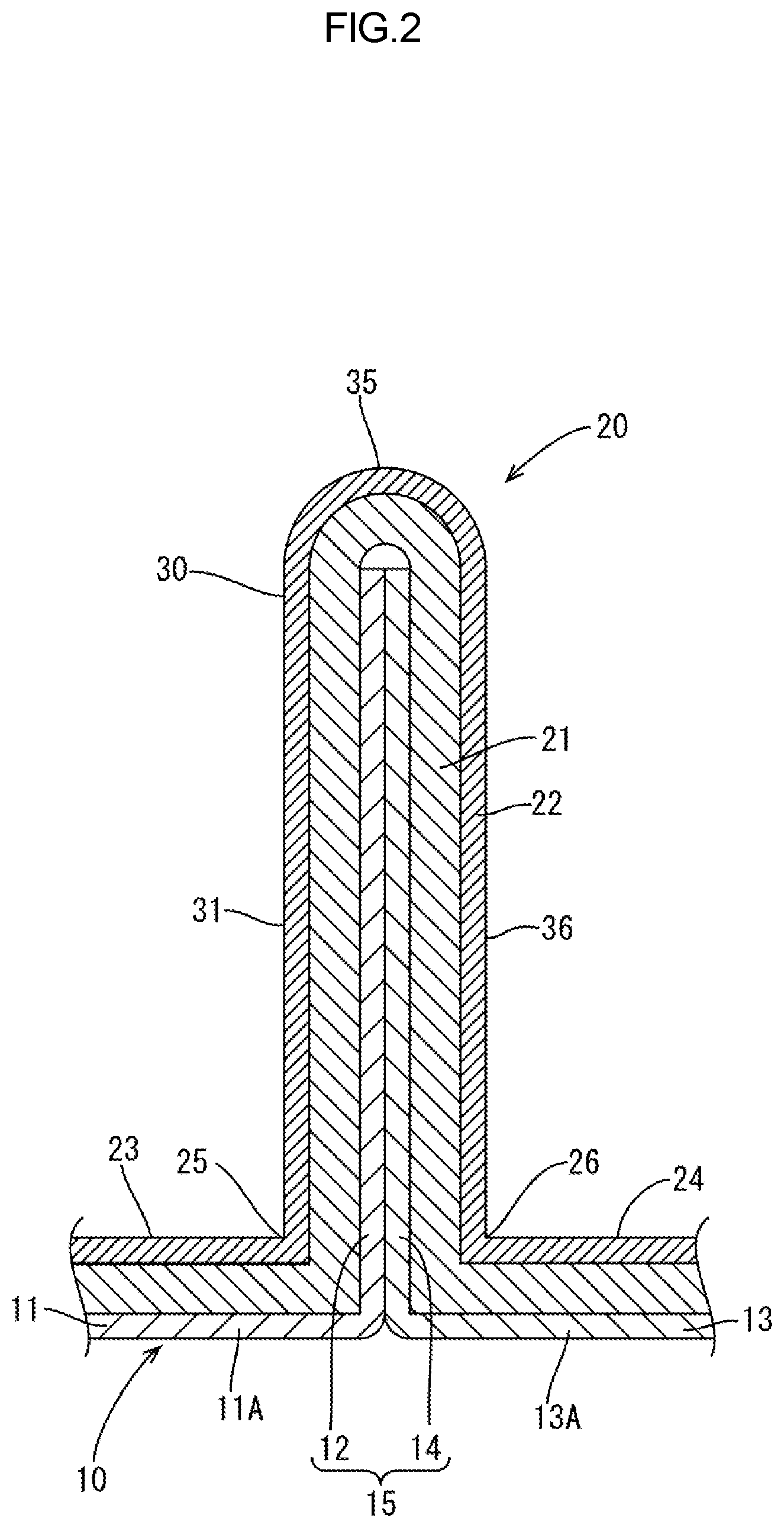 Patent US12472884 Figure 2 – Silencer covering protrusion of panel with fitting portion and stopper portion fitted each other