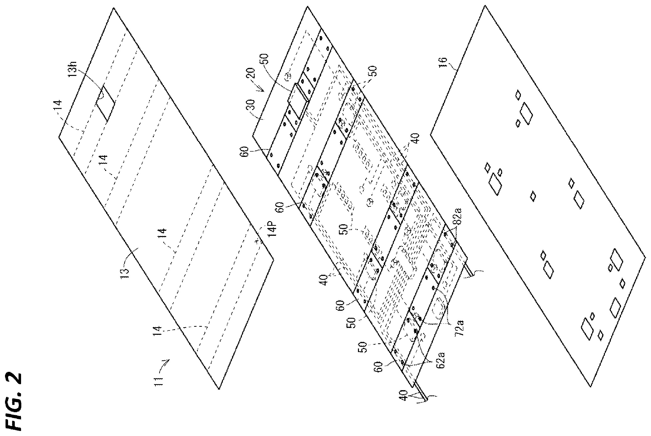 Patent US12472888 Figure 2 – Wiring module with segmented-rigid member