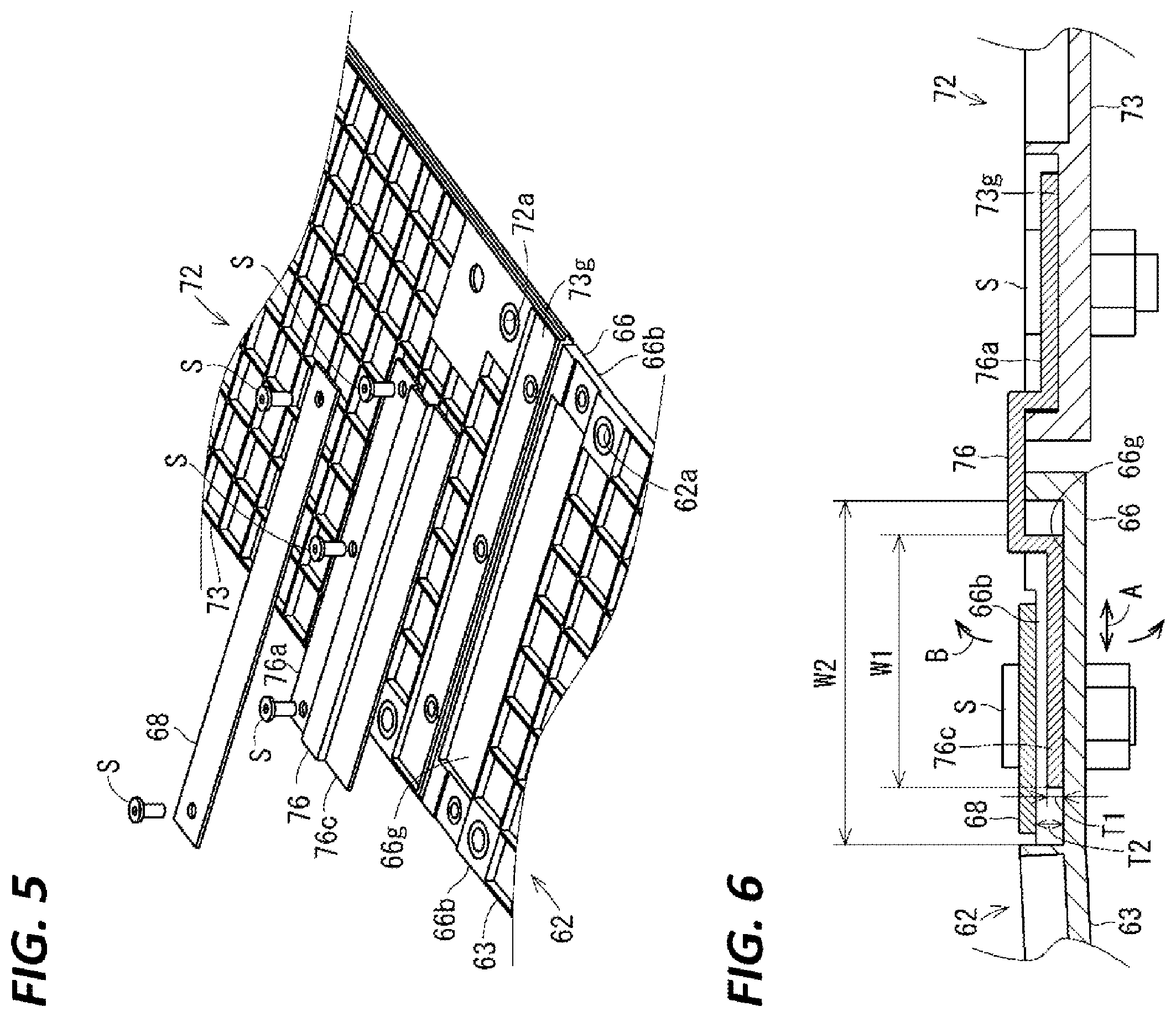Patent US12472888 Figure 4 – Wiring module with segmented-rigid member