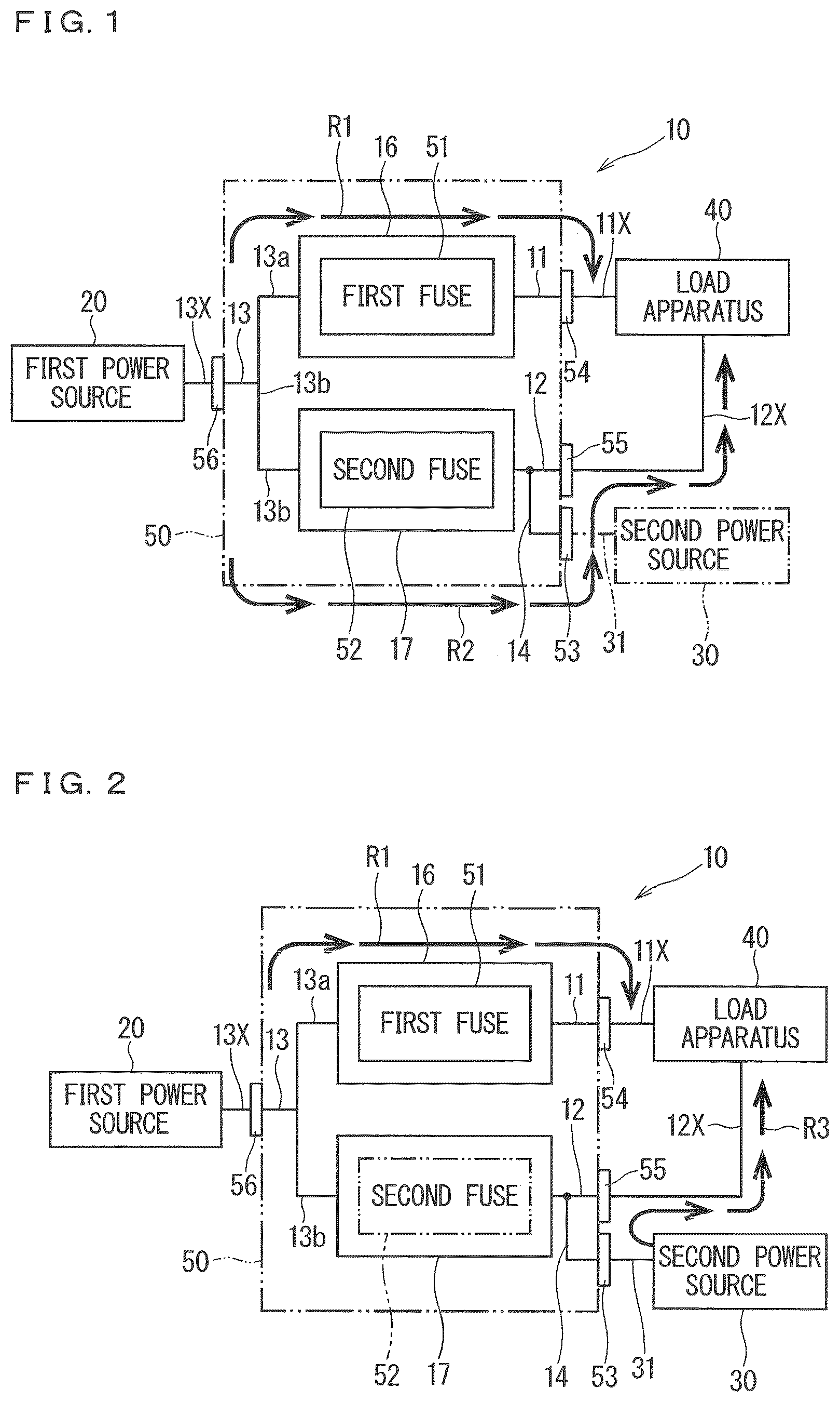 Patent US12472893 Figure 1 – Electrical connection unit