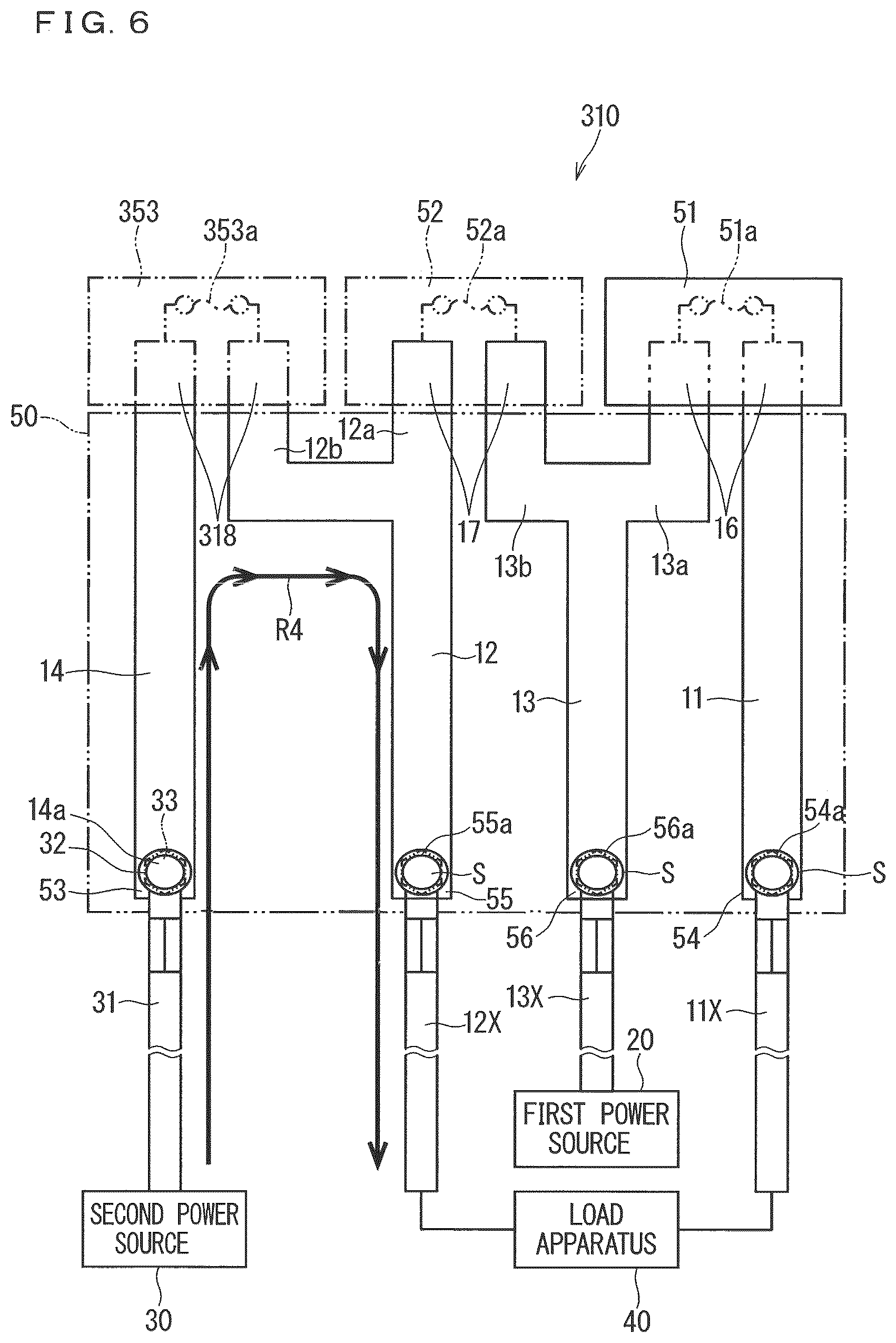 Patent US12472893 Figure 5 – Electrical connection unit