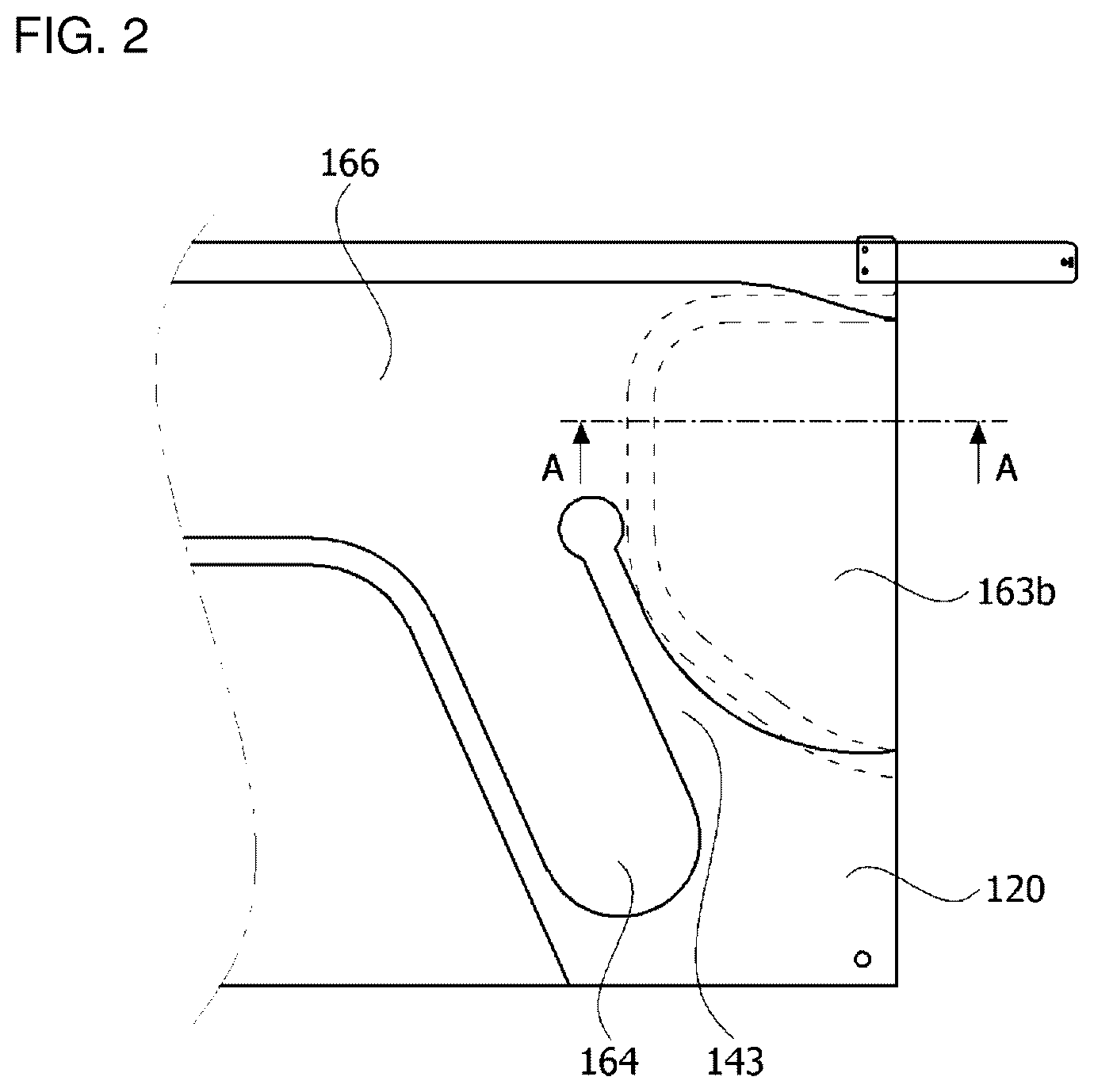 Patent US12472899 Figure 2 – Curtain airbag apparatus