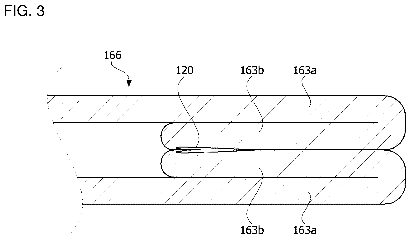 Patent US12472899 Figure 3 – Curtain airbag apparatus
