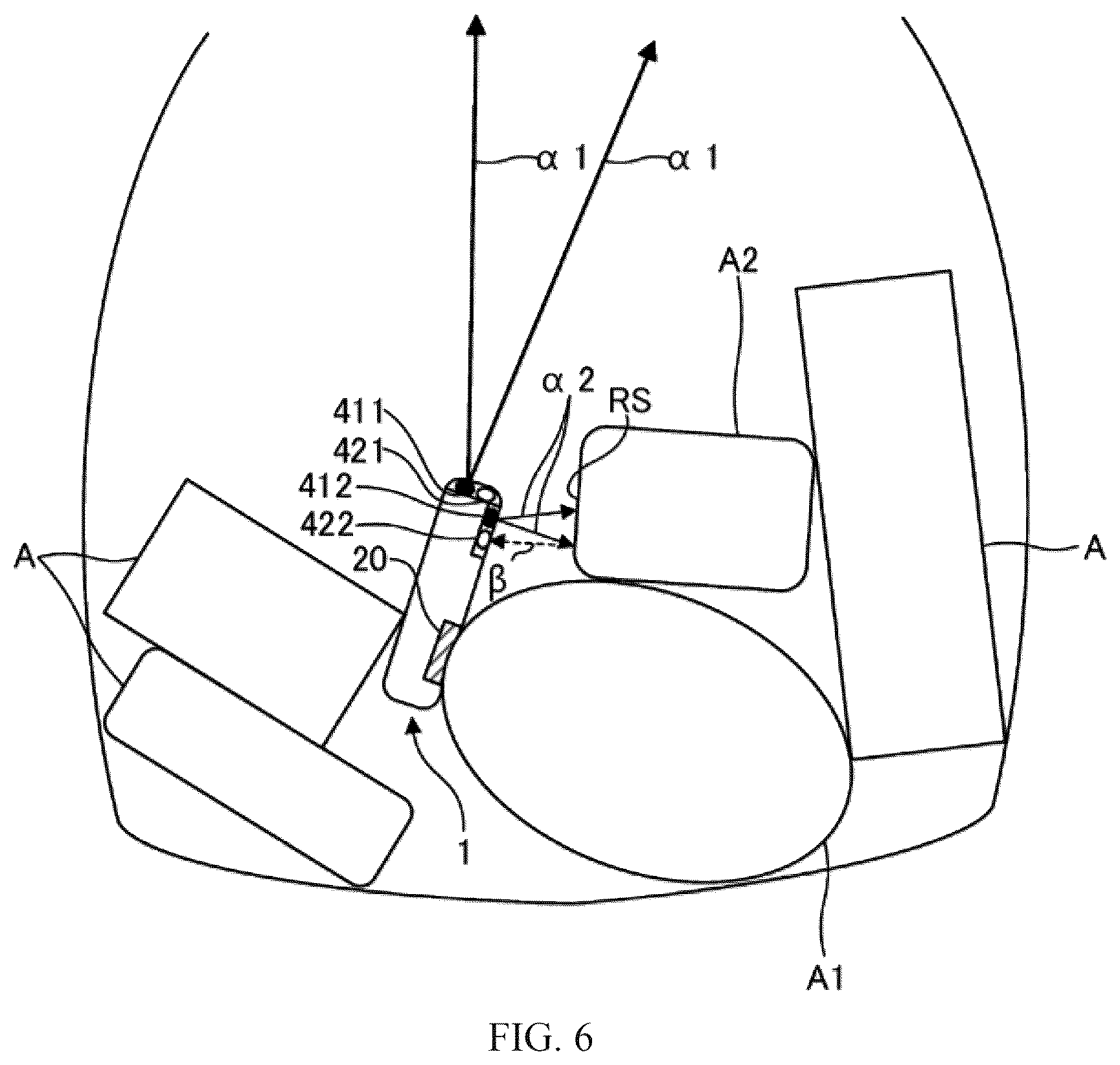 Patent US12472902 Figure 6 – Electronic key for vehicle