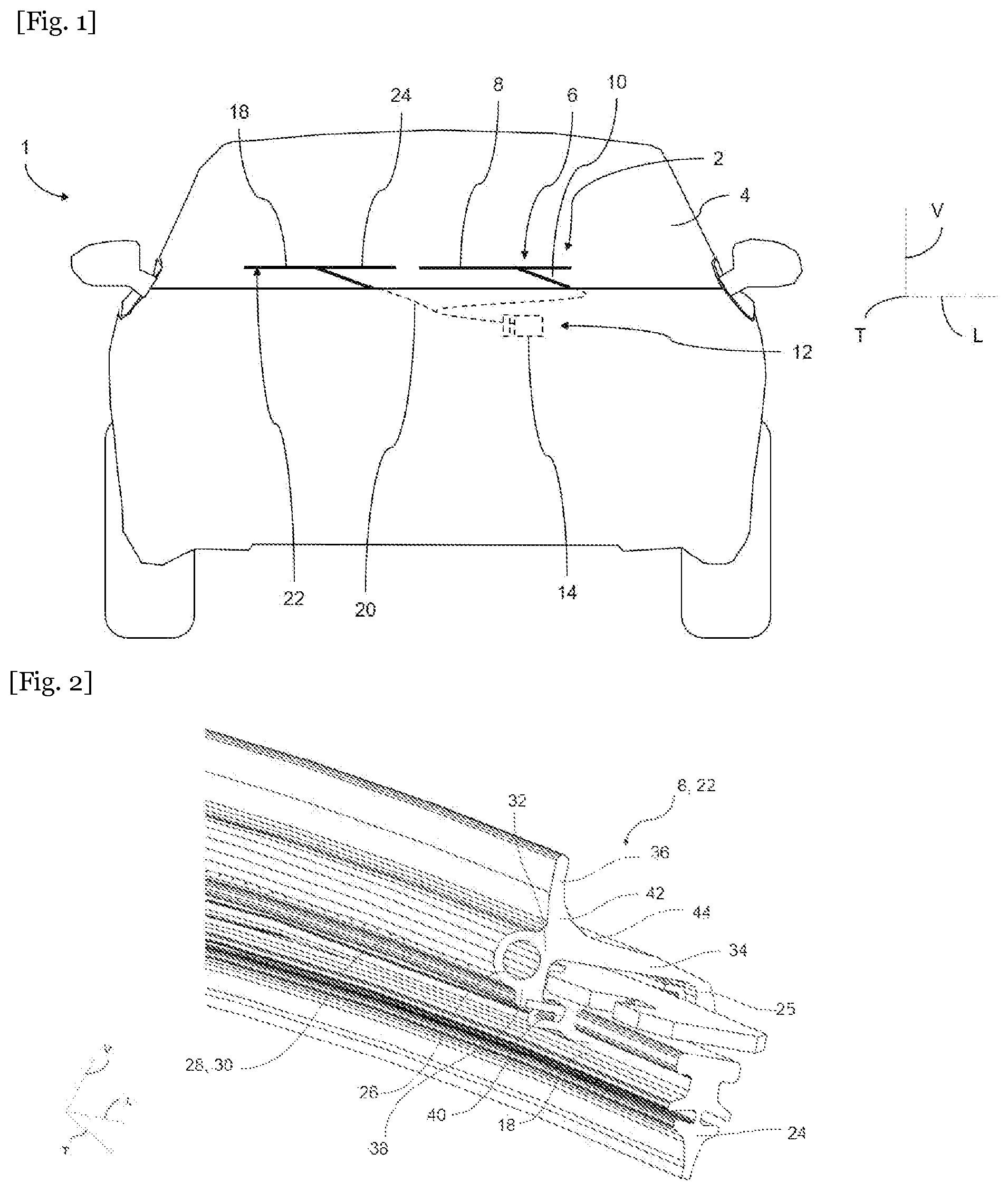 Patent US12472906 Figure 1 – Wiper of a wiper system
