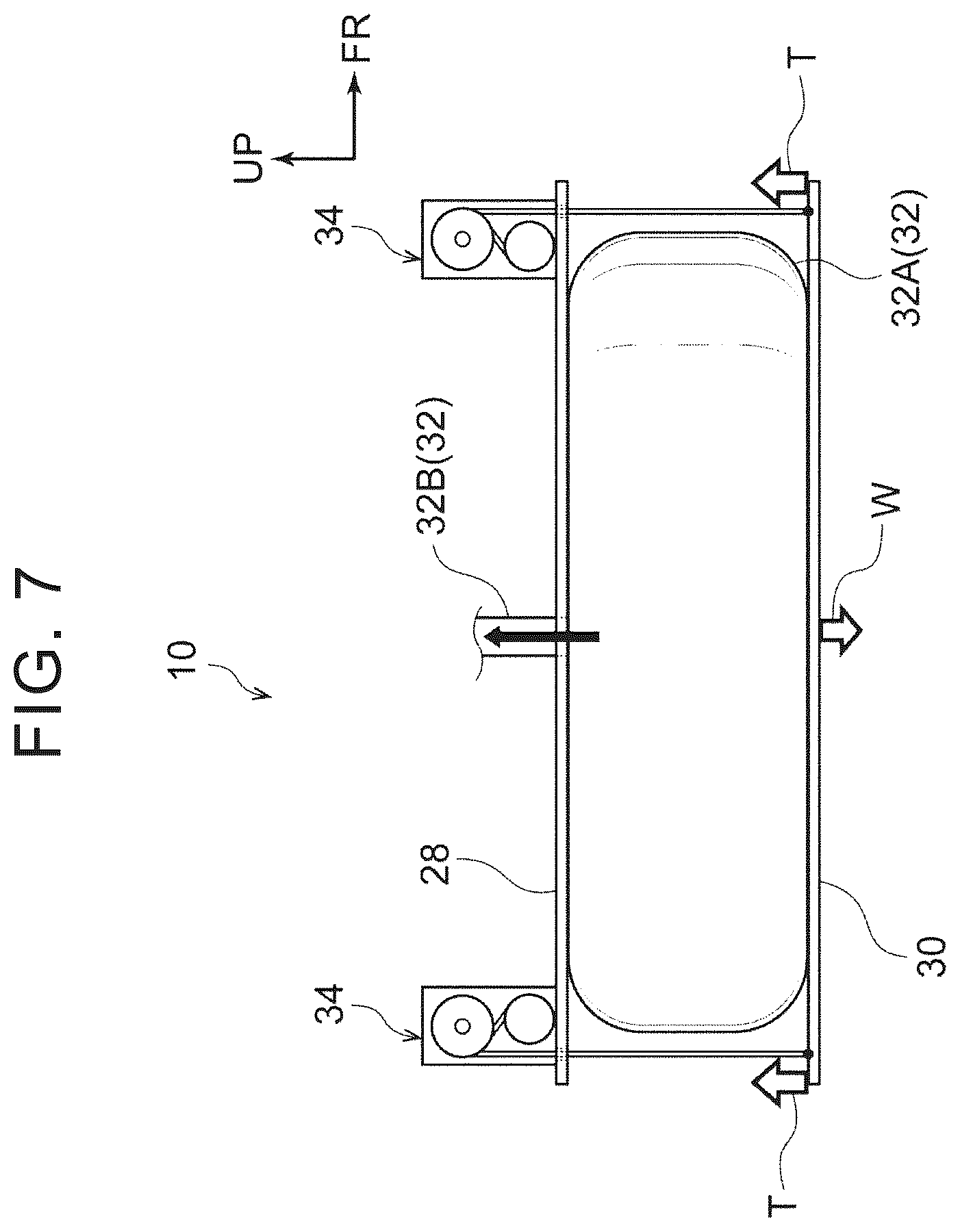 Patent US12472909 Figure 7 – Jack, vehicle, and jack-up system