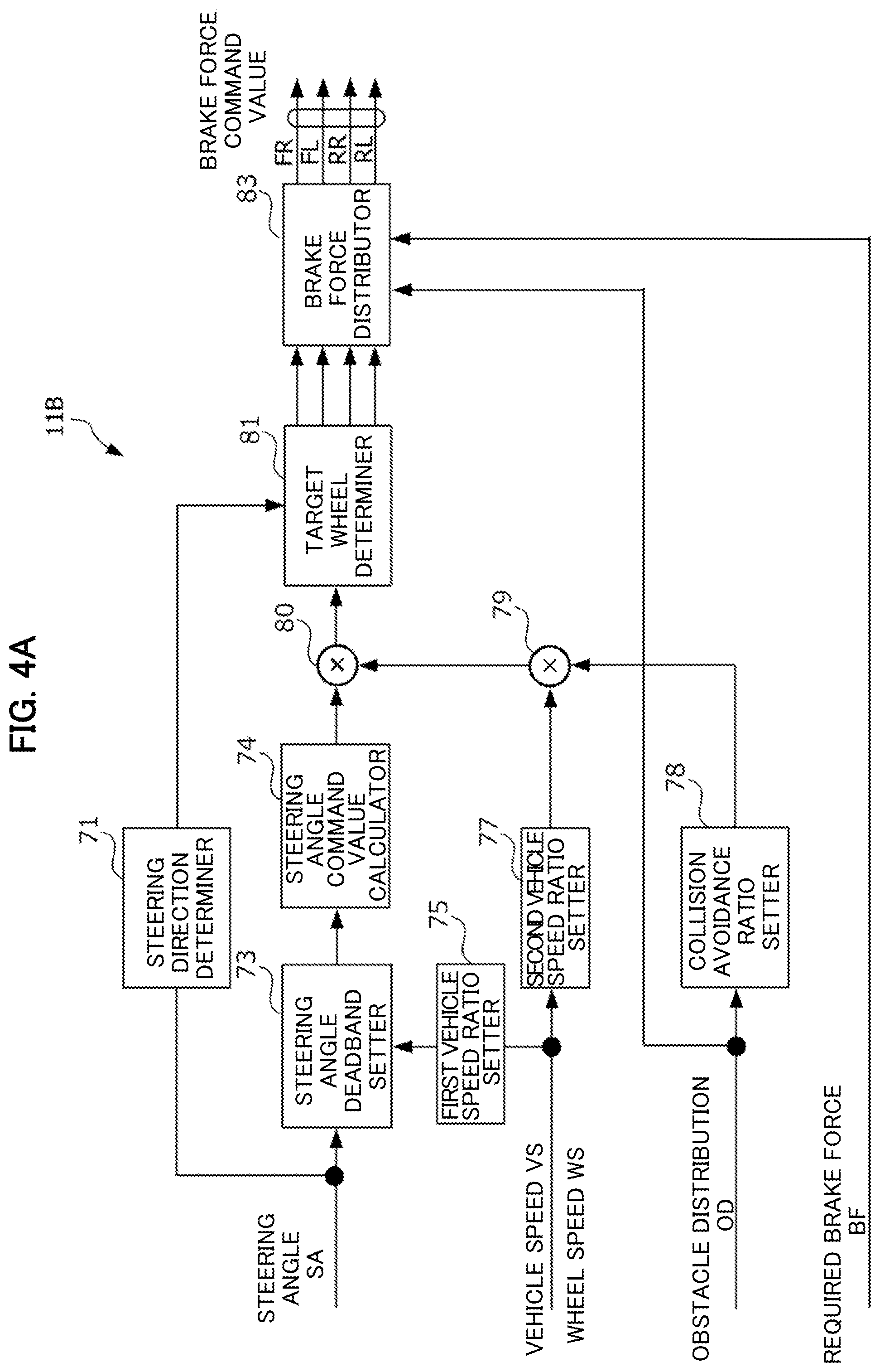 Patent US12472916 Figure 7 – Vehicle control device