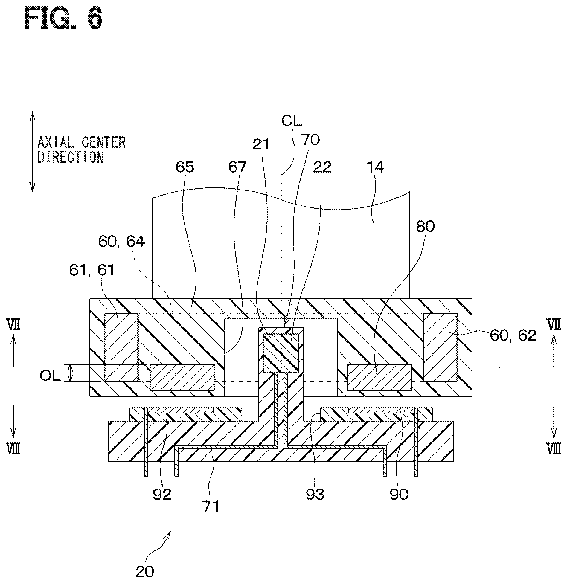 Patent US12472917 Figure 6 – Brake system