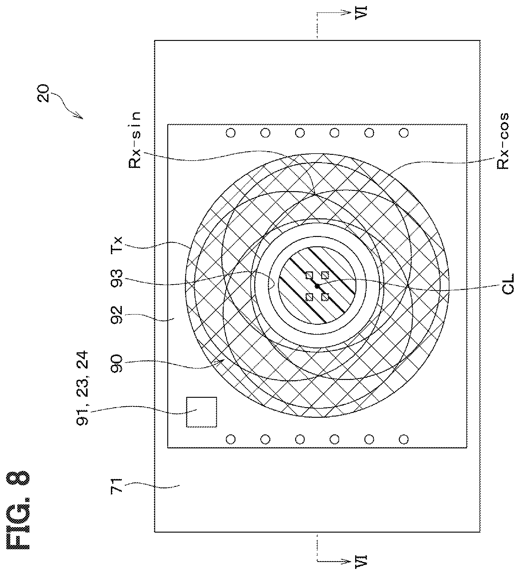 Patent US12472917 Figure 8 – Brake system
