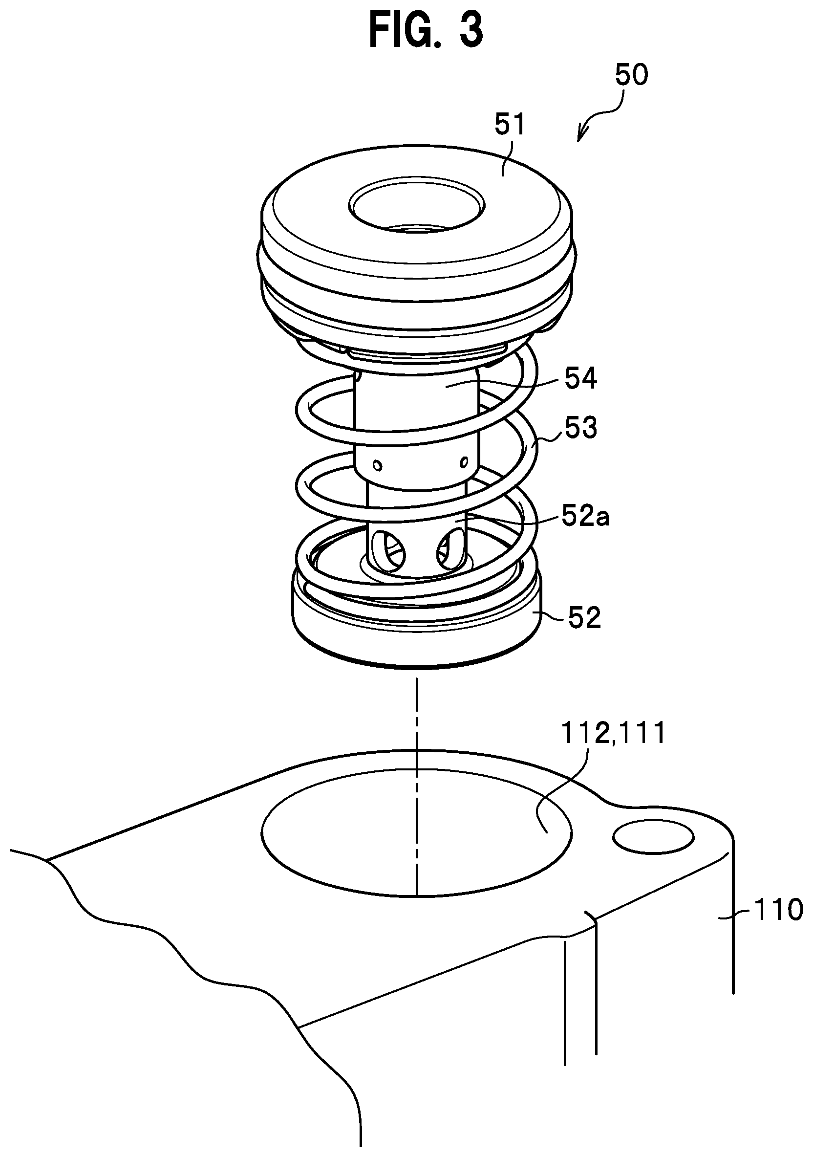 Patent US12472919 Figure 3 – Check valve and brake system