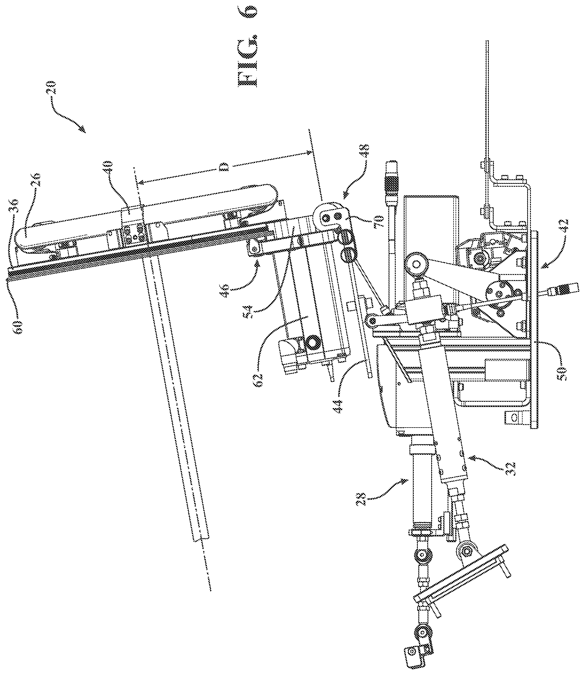 Patent US12472920 Figure 6 – System and method for force compensation in a robotic driving system