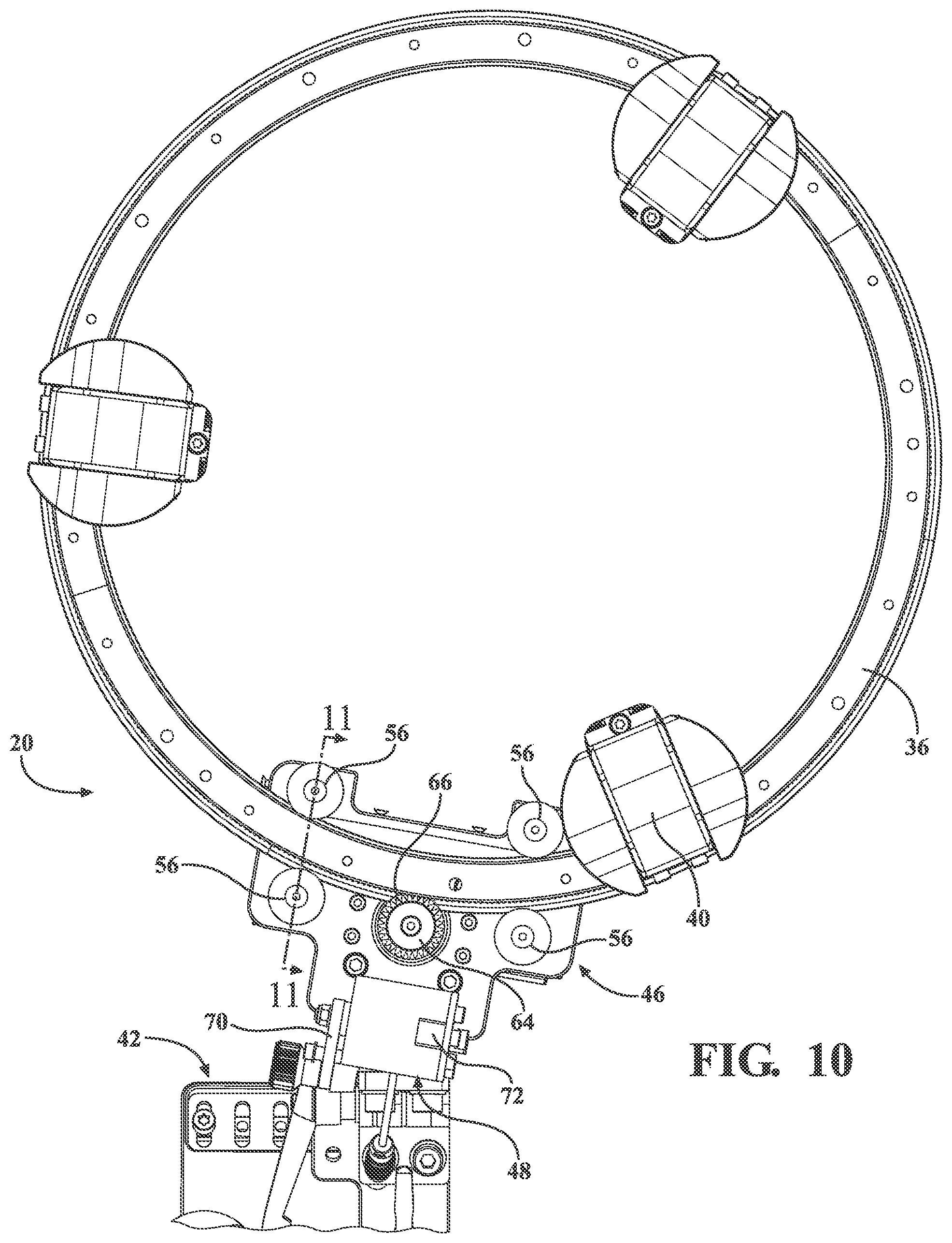 Patent US12472920 Figure 10 – System and method for force compensation in a robotic driving system