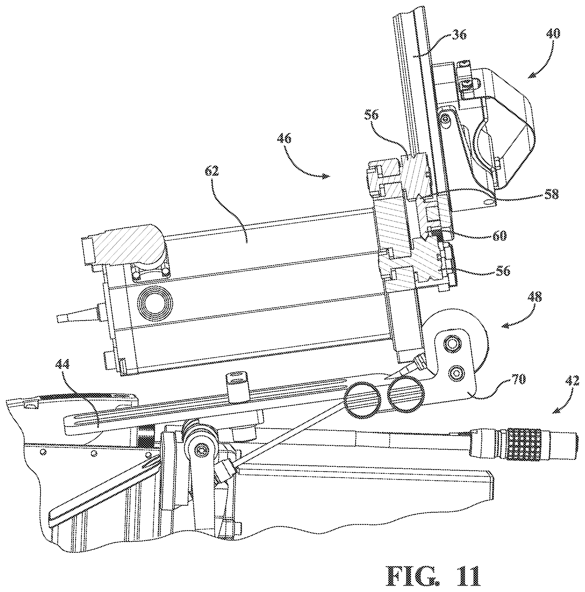 Patent US12472920 Figure 11 – System and method for force compensation in a robotic driving system