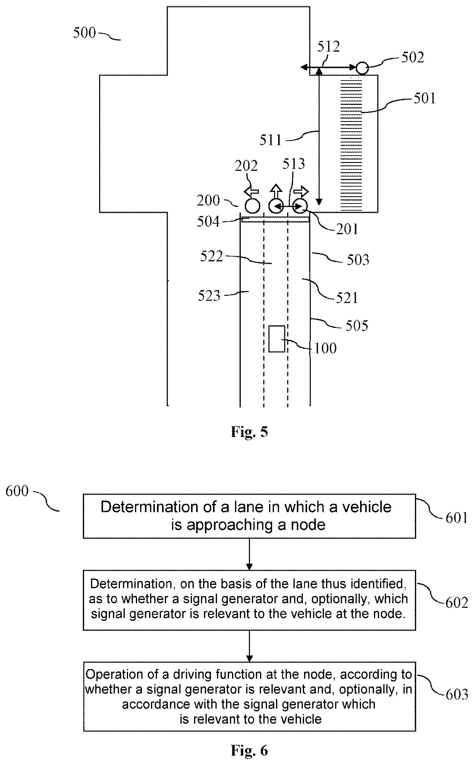 Patent US12472945 Figure 3 – Vehicle control system and method for operating a driving function at a traffic node